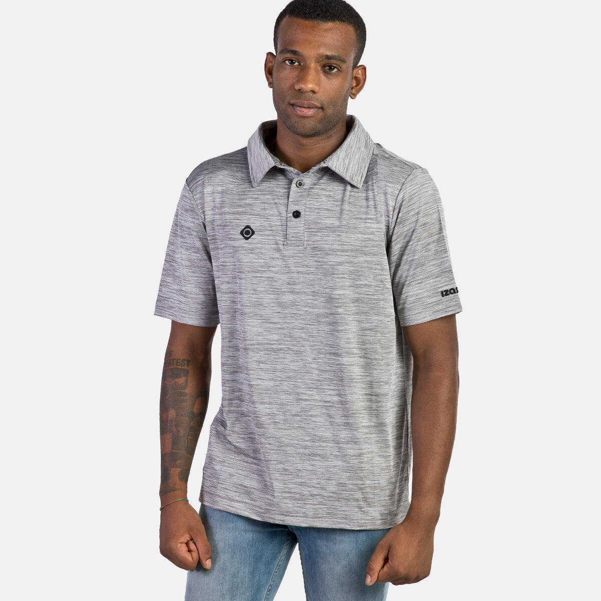 Izas CHASE Pólo de manga curta para homem com design desportivo 3/5