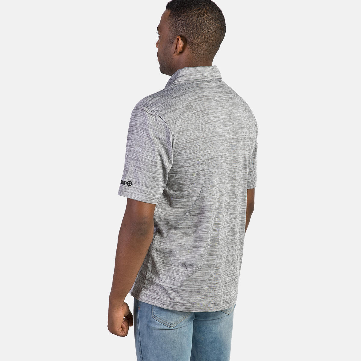 Izas CHASE Pólo de manga curta para homem com design desportivo 4/5