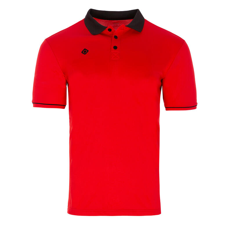 Polo a manica corta Izas ZHAO da uomo con design sportivo