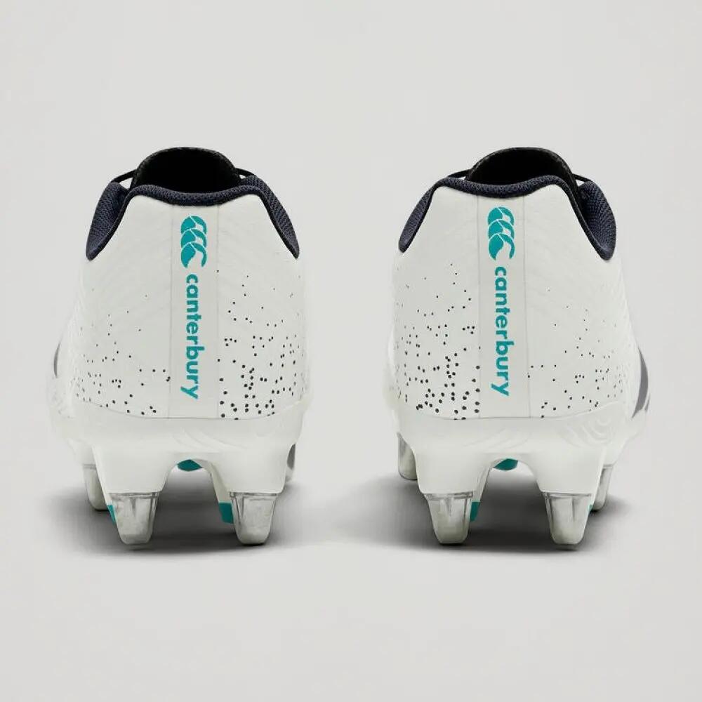 Canterbury Stampede Groundbreak Team SG Rugby Boots White / Black 5/9