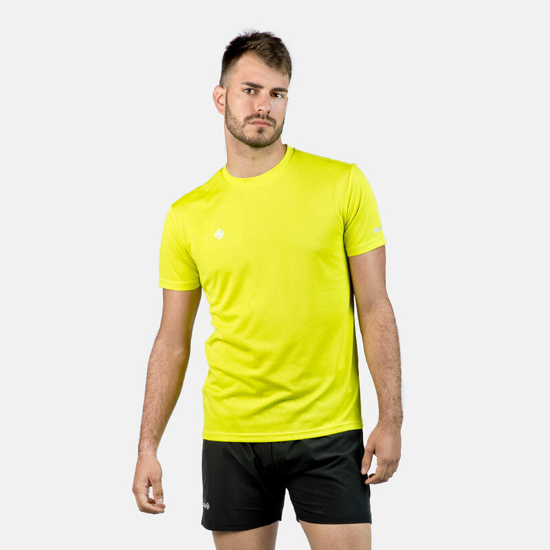 Izas CREUS M Heren Technisch sportshirt met korte mouwen en ronde hals