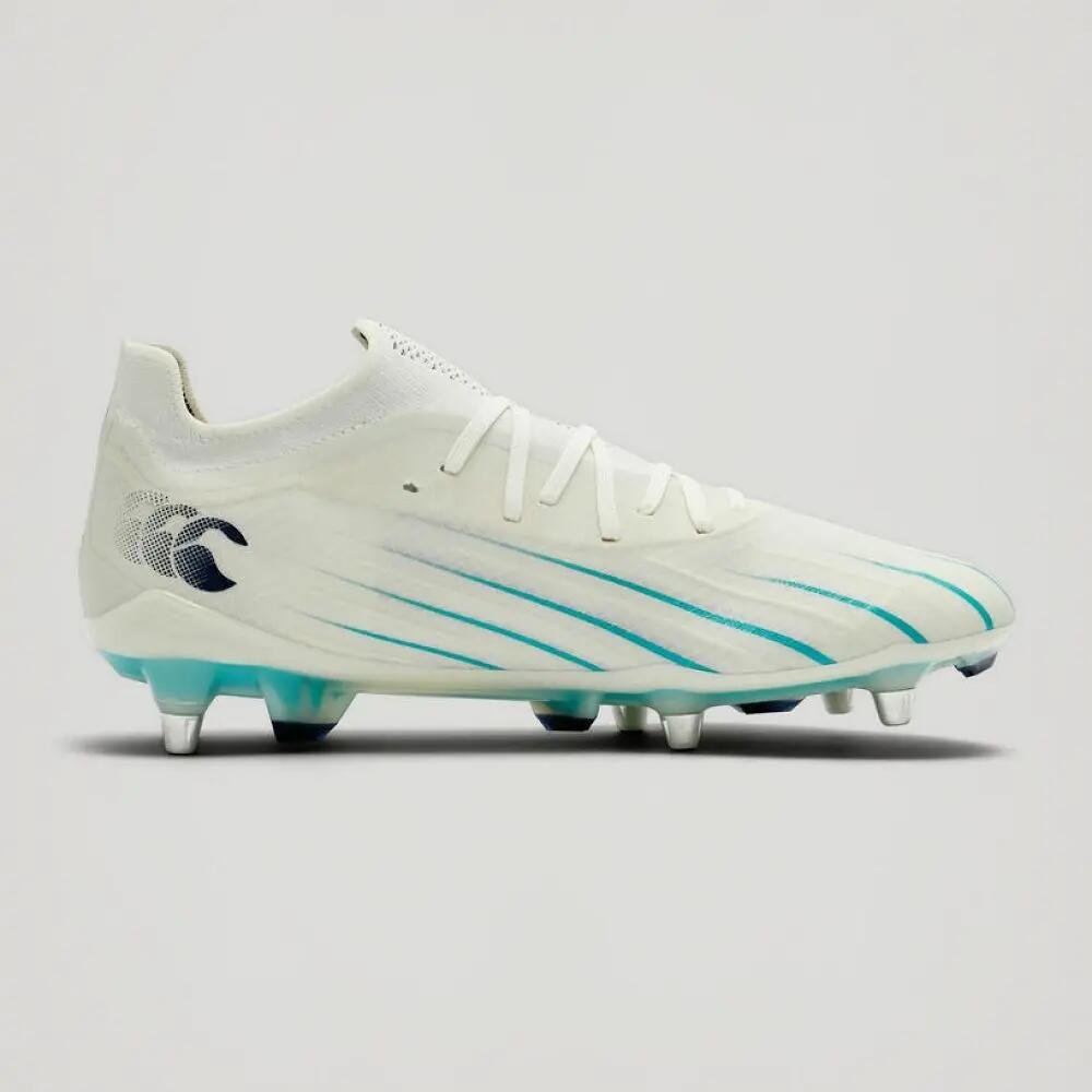 Botas de râguebi Canterbury Speed Falcon 2.0 Elite SG Branco / Verde 3/9