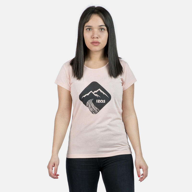 Camiseta básica manga corta para mujer SAS Izas