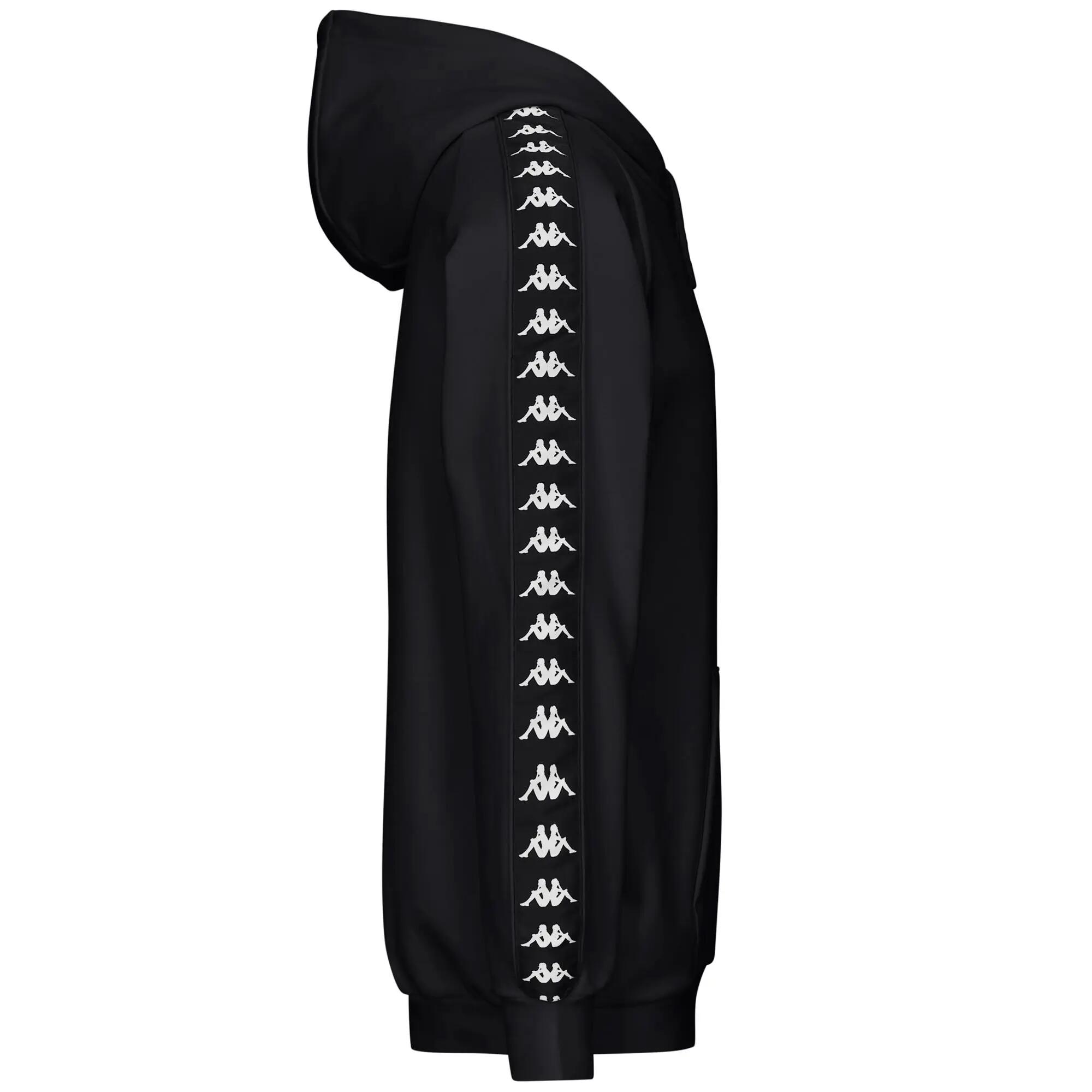 Sweat-shirt pour homme noir pour streetwear sportif 2/3
