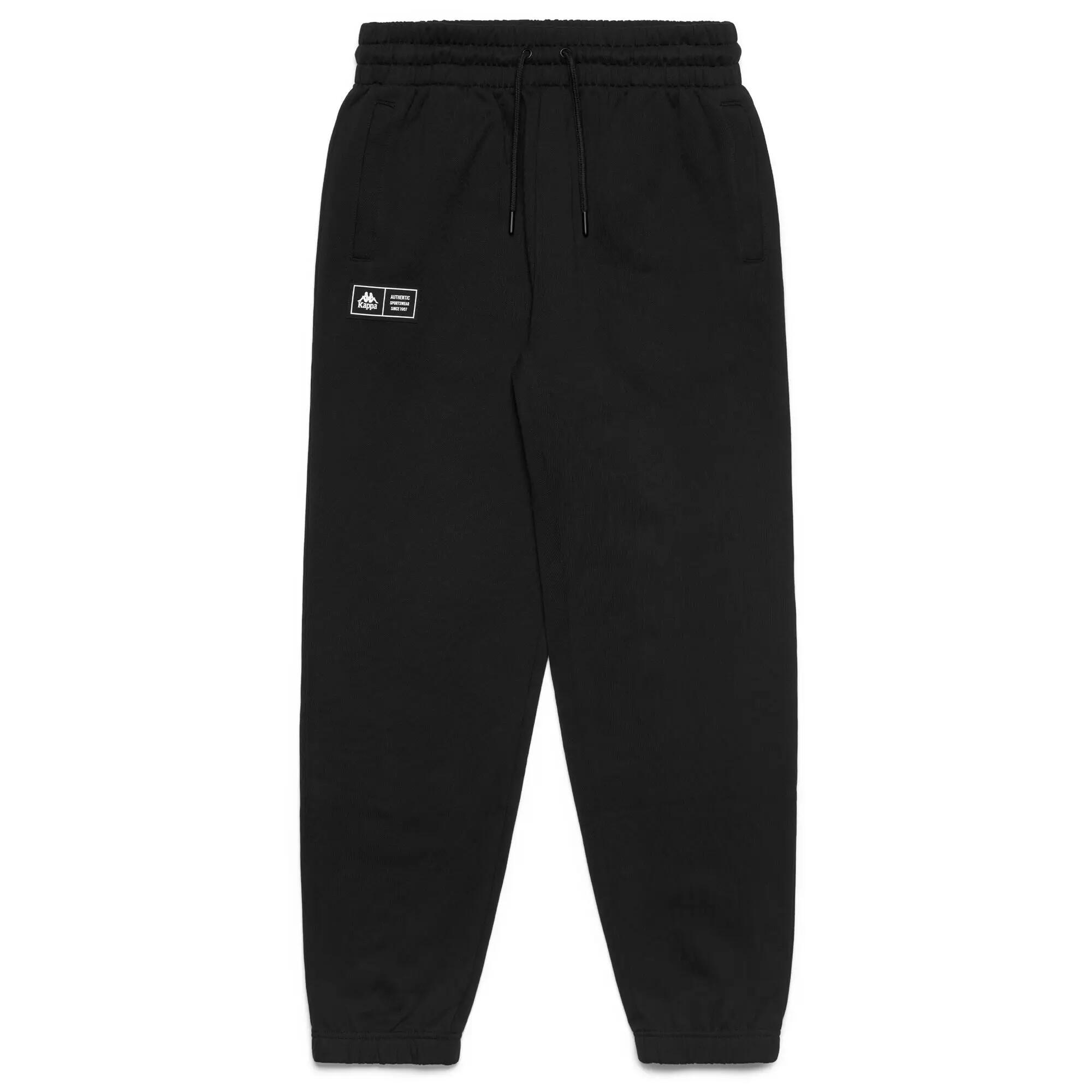 Pantalon de survêtement pour homme noir pour streetwear sportif 1/3