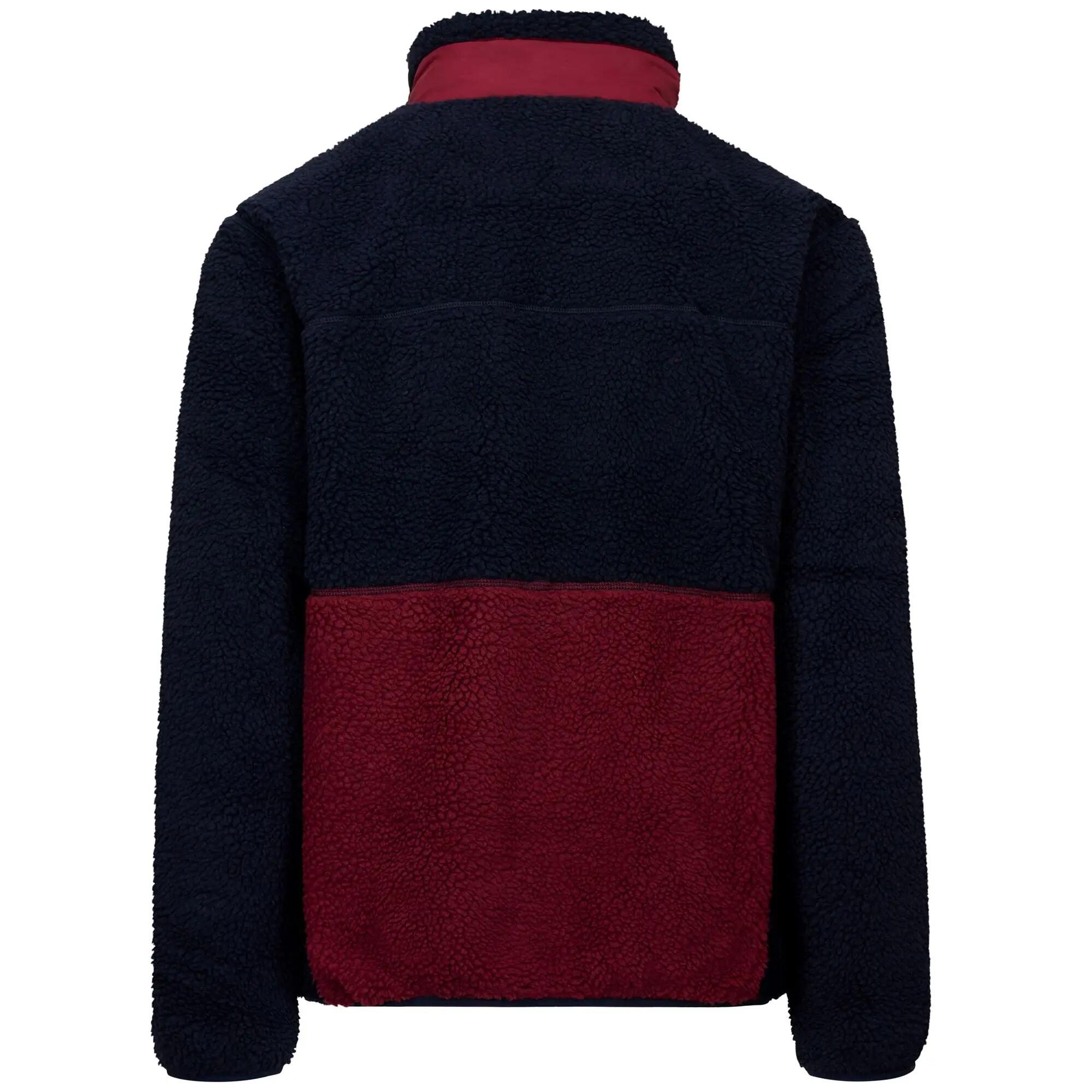 Felpa con zip da uomo donna in poliestere blu da sci 4/6