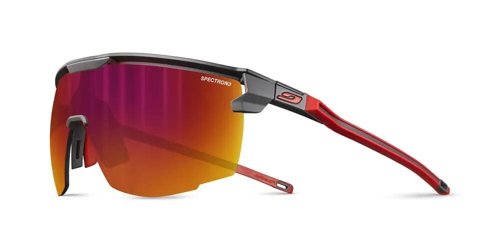 Okulary rowerowe JULBO ULTIMATE czarno czerwony Spectron kat. 3 3/7