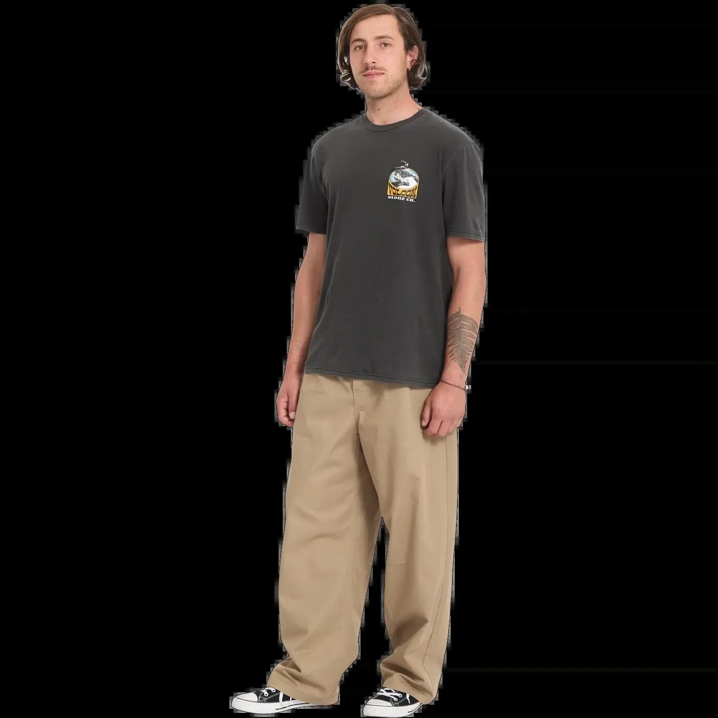 T-shirt Volcom ZURF CO PW SST Noir 7/7