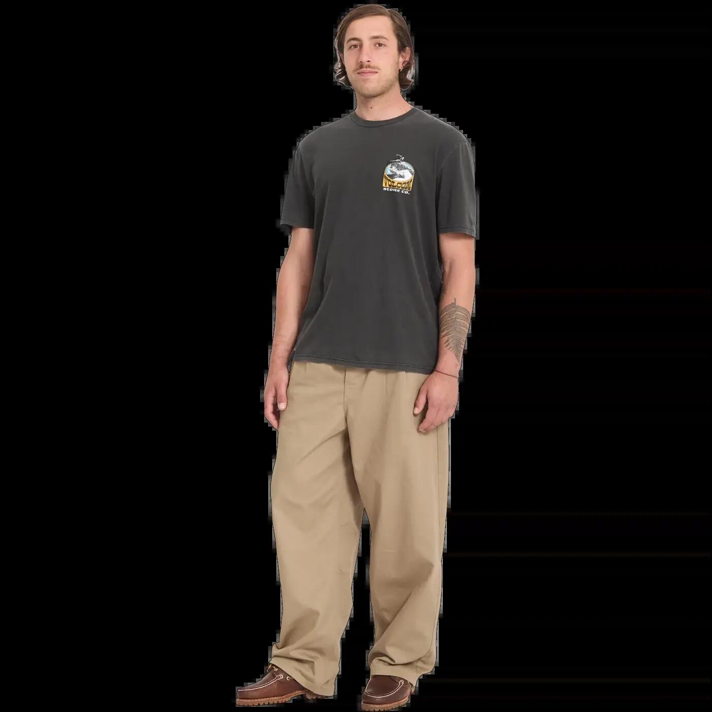 T-shirt Volcom ZURF CO PW SST Noir 6/7