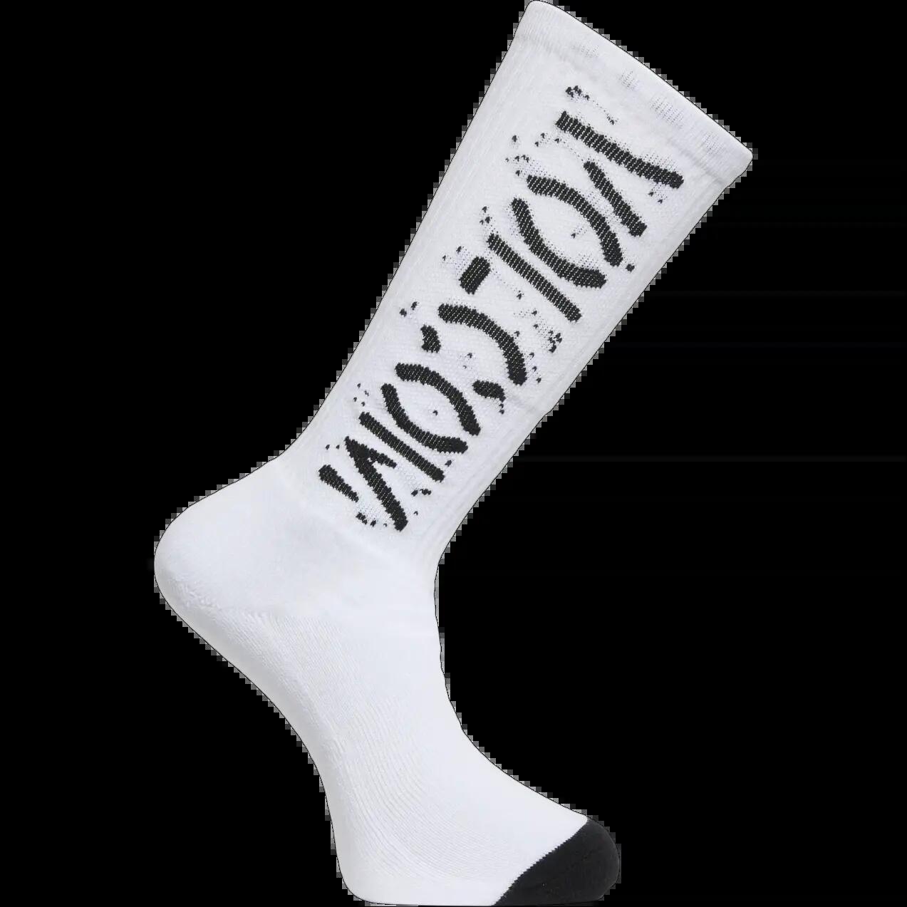Meias Volcom OFF THE KRASS SK8 SOCK Branco 5/5