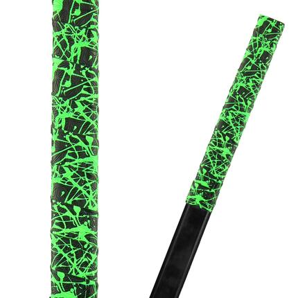 Supacaz-Super Sticky Kush-Splat-Neon Green Hockey grip tape 100cm