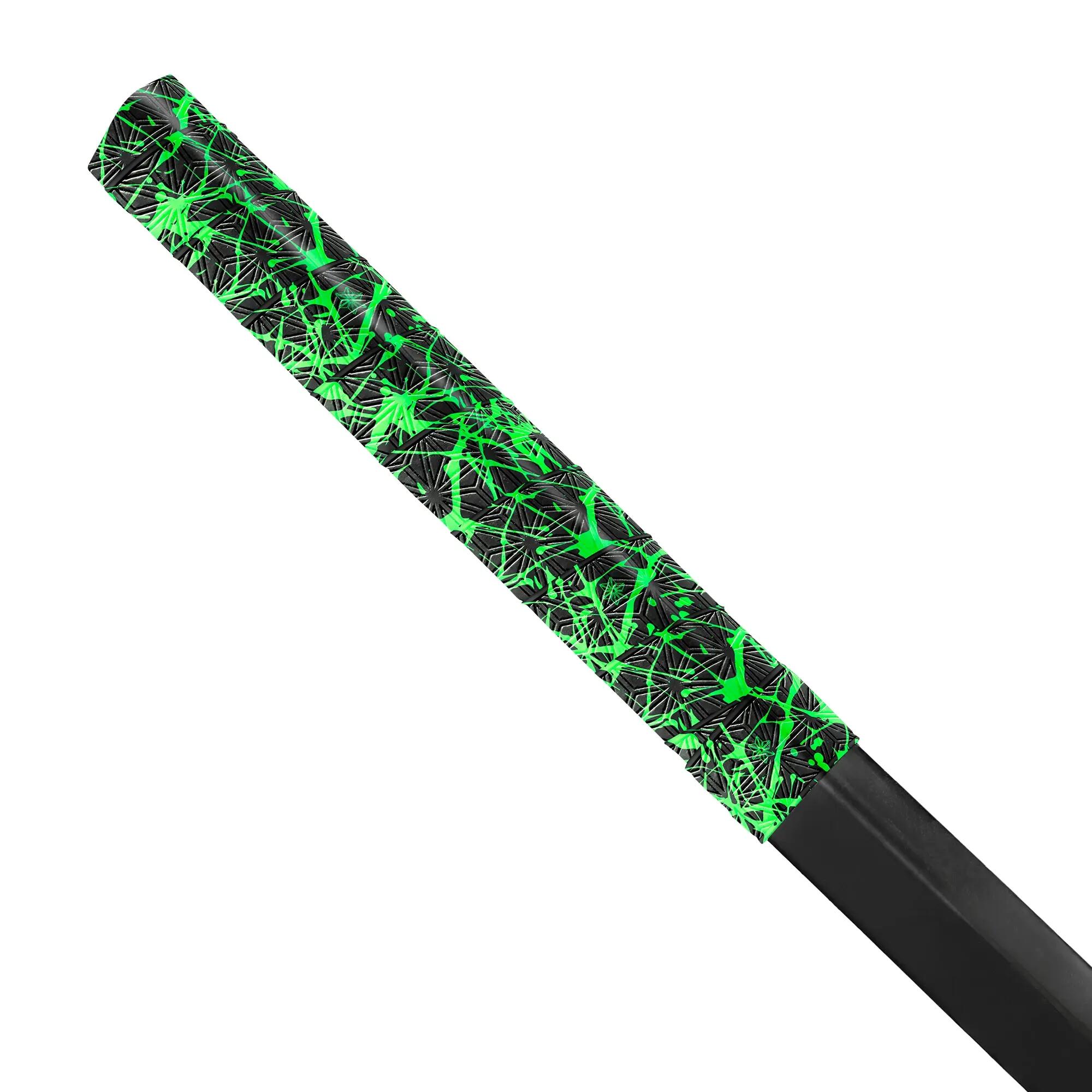 Supacaz-Super Sticky Kush-Splat-Neon Green Ruban de grip d'hockey 100cm 2/6