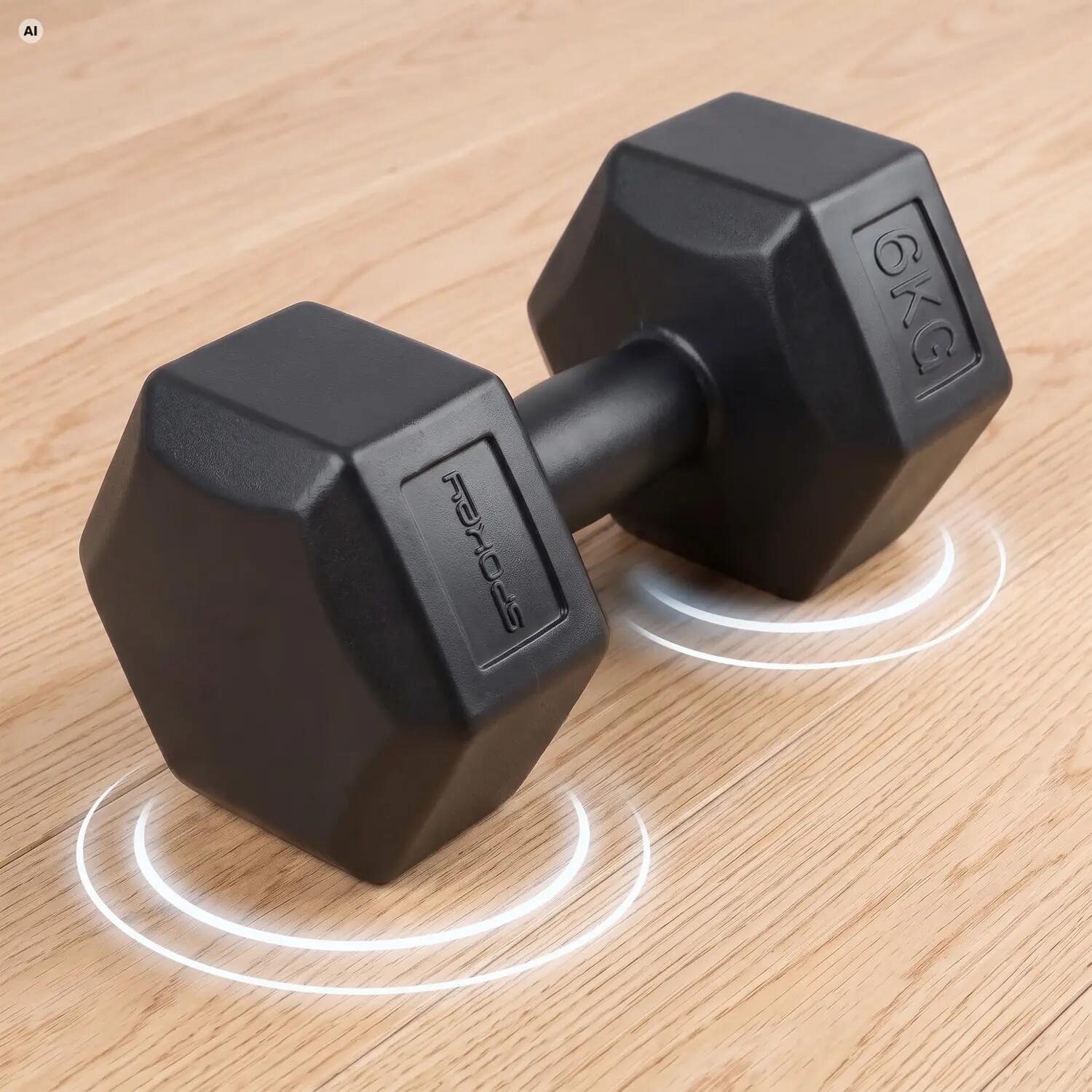 Dumbbells 2 x 5 kg Spokey Monster 4/7