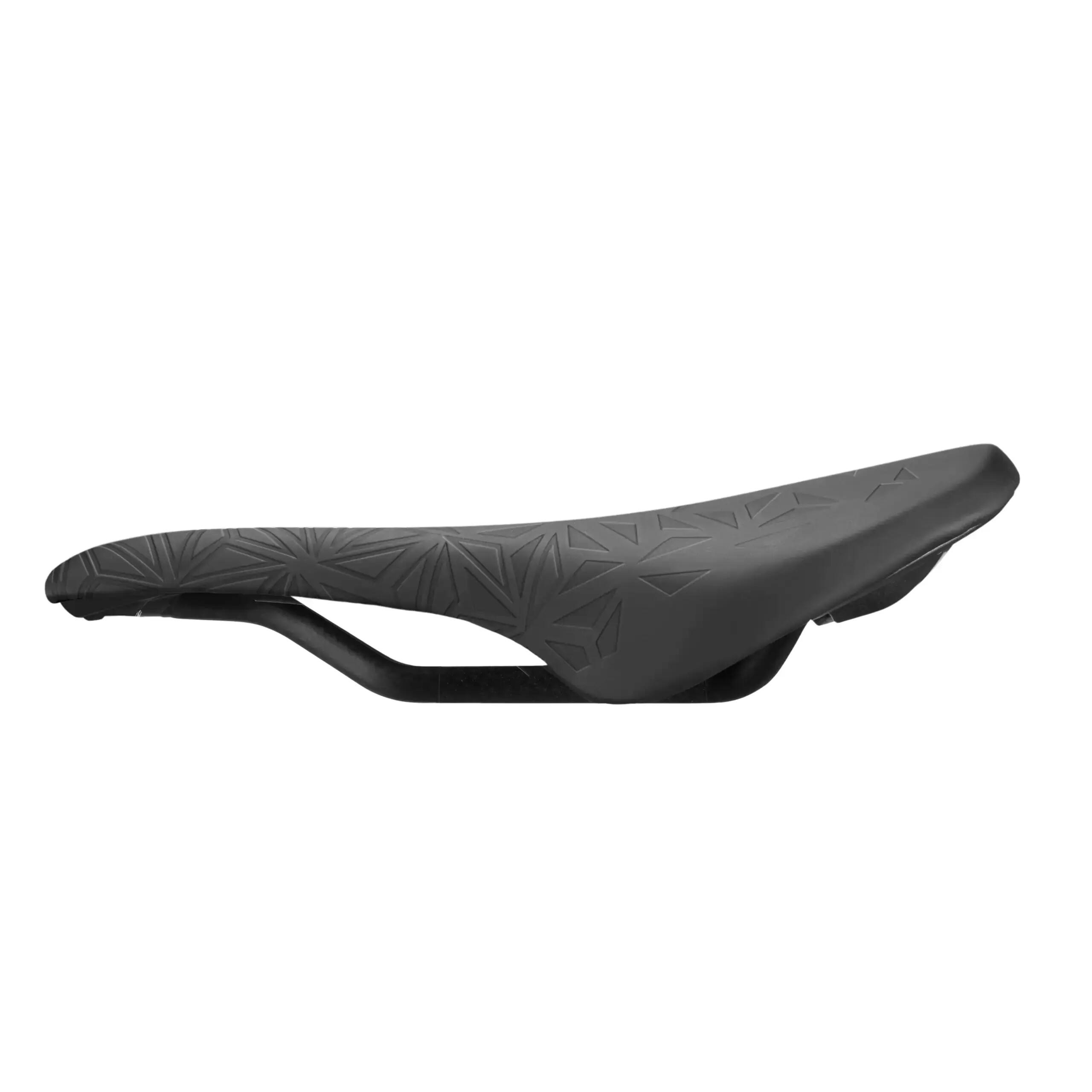 Supacaz Ignite-Carbon Injected Base-Carbon Rails-Stealth | Black |-155mm 2/5