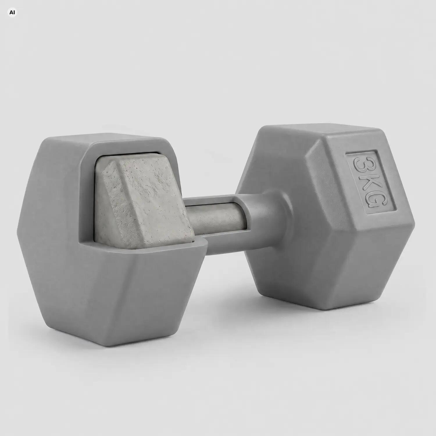 Ensemble d'halteres Spokey Monster 2 x 3 kg 5/7