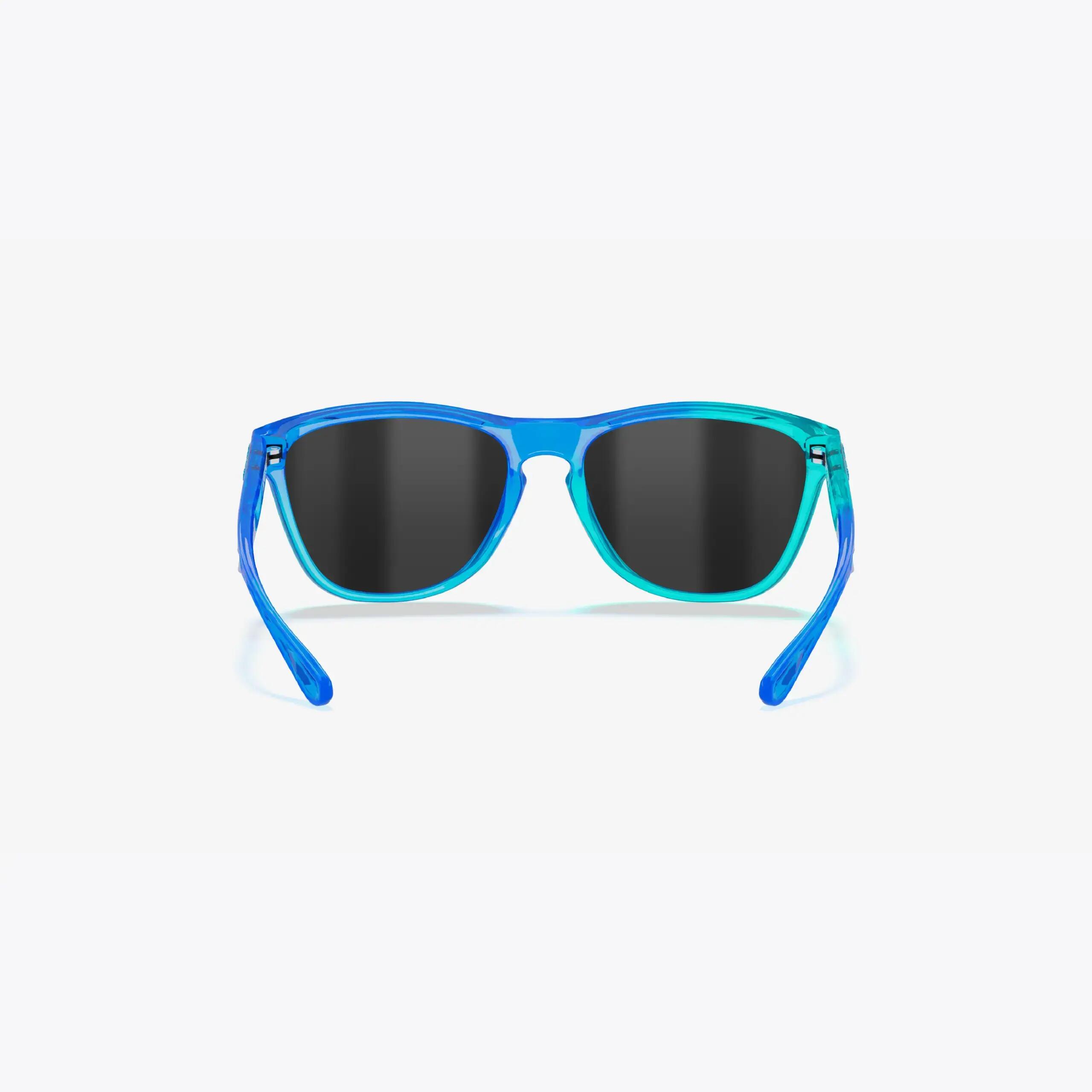 Supacaz Zonnebril-Cazual-Blue Hawaii Ice met Purple Kush Refractor lens 4/9