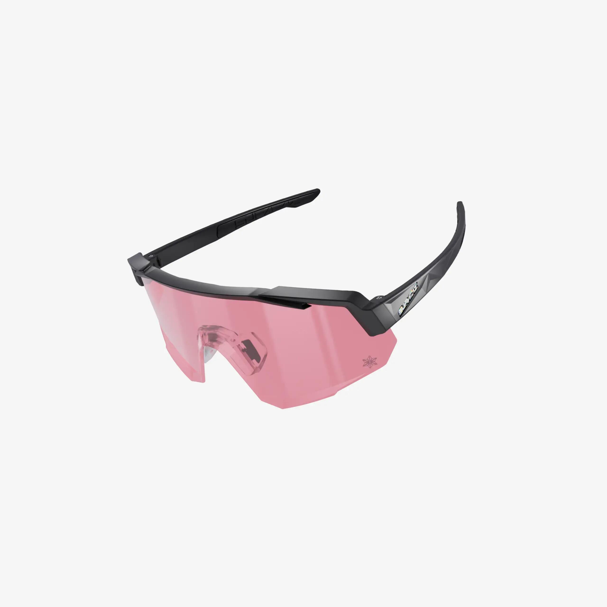 Supacaz Zonnebril-Orbitron-Matte Black met Rose Lazer Lens 5/9