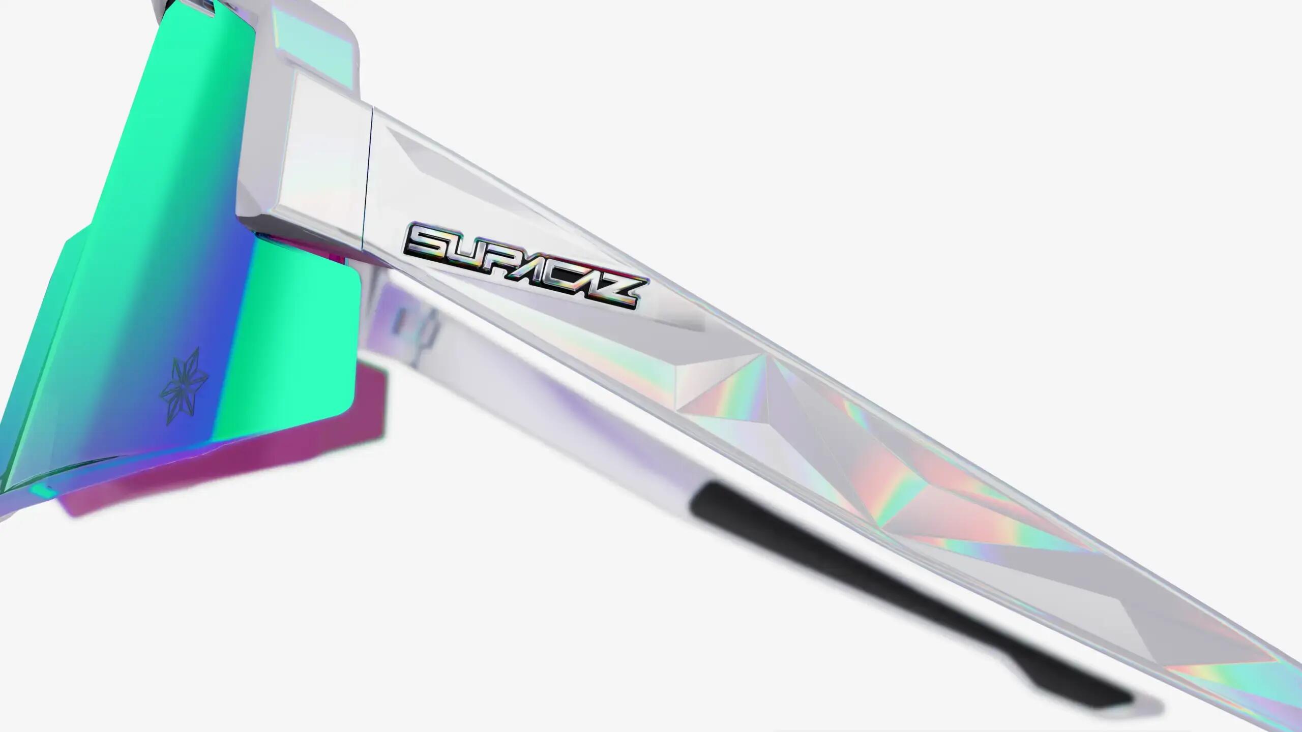 Supacaz Zonnebril-Orbitron-Hologram met Aurora Lazer Lens 7/9