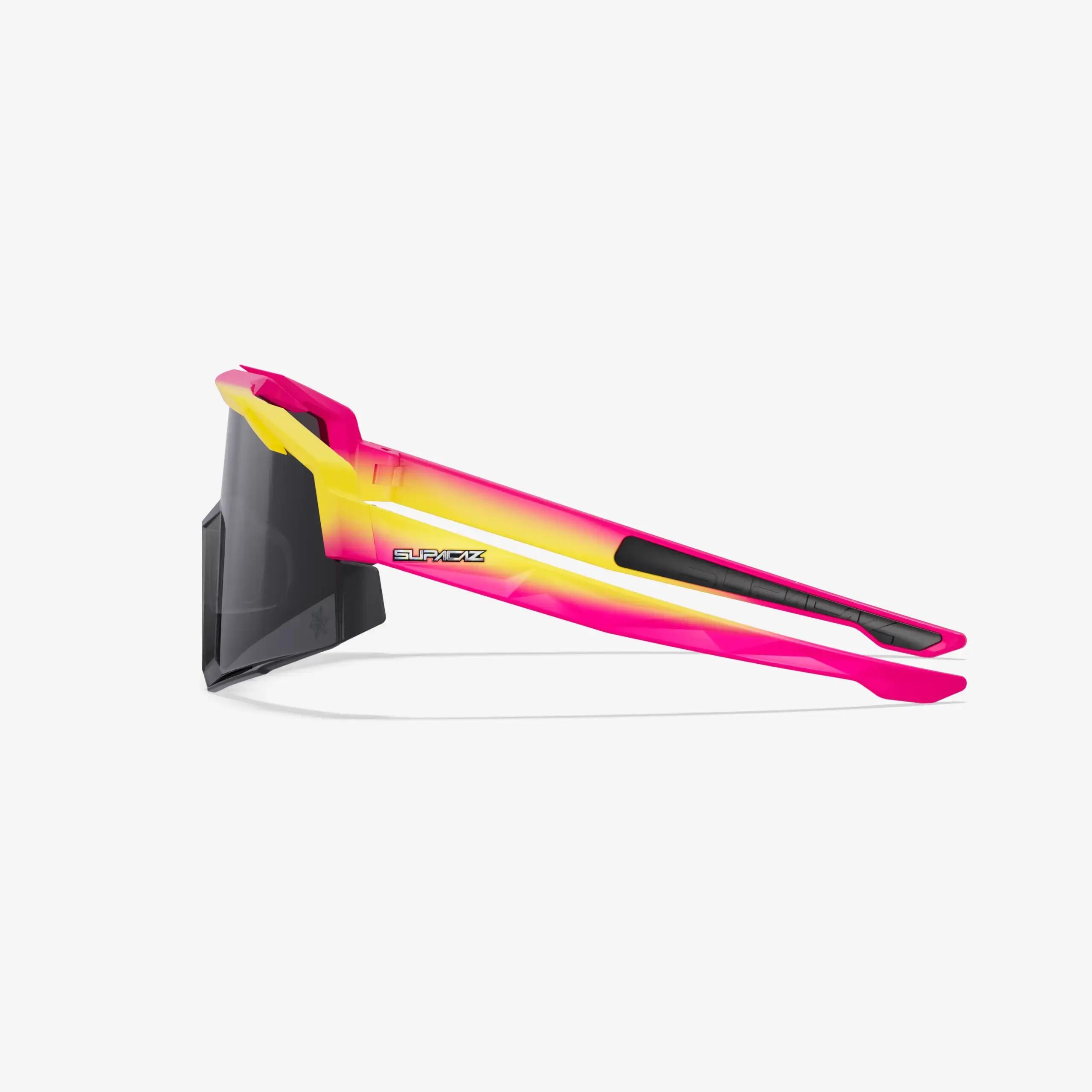 Supacaz Zonnebril-Orbitron- Yellow/Pink Fader met Photochromatische Lazer lens 3/9