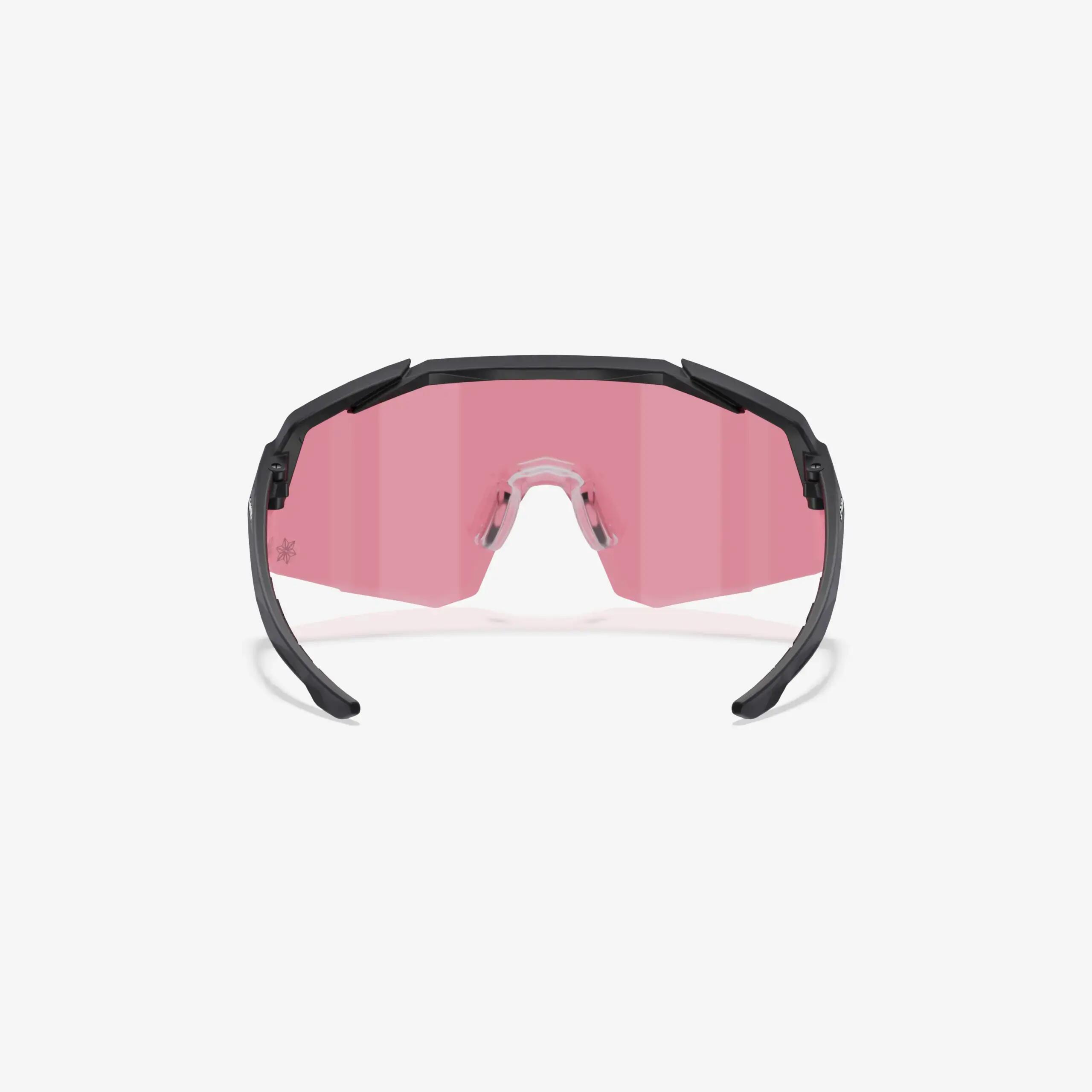 Supacaz Zonnebril-Orbitron-Matte Black met Rose Lazer Lens 4/9