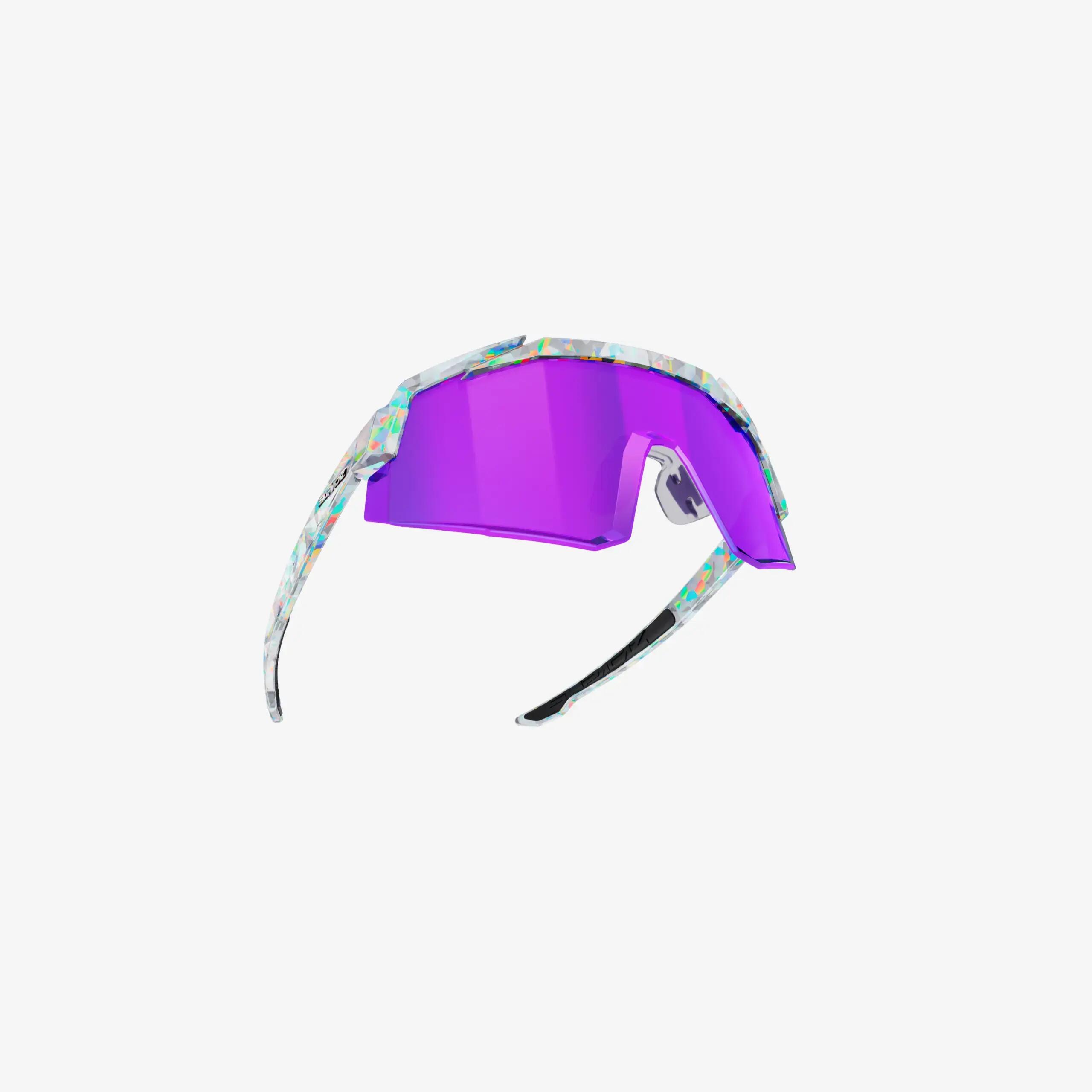 Supacaz Zonnebril-Orbitron-Chrome Atomic met Purple Kush Lazer Lens 6/9