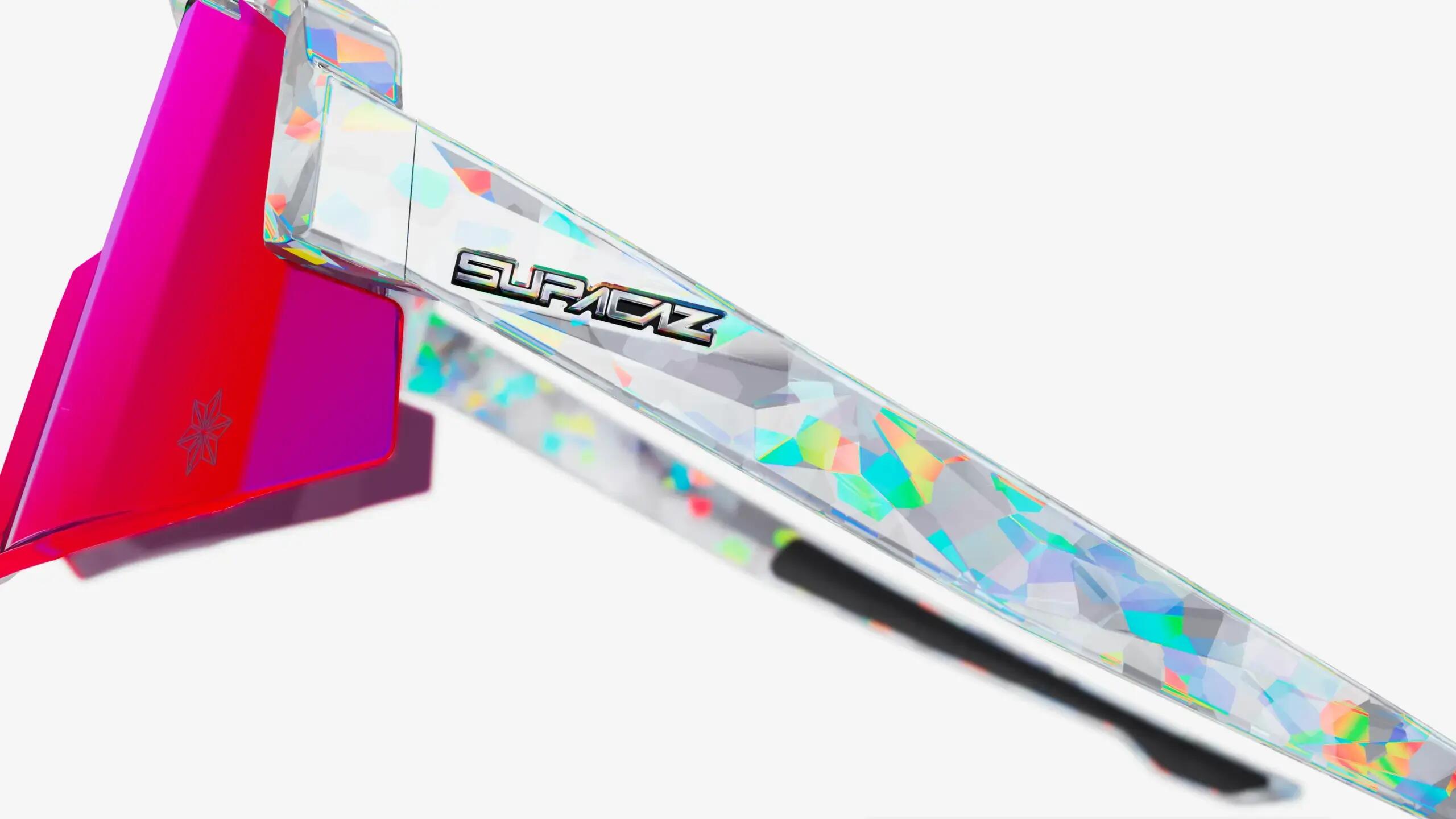 Gafas de Sol Supacaz-Orbitron-Chrome Atomic con Fire Lazer Lens 7/9