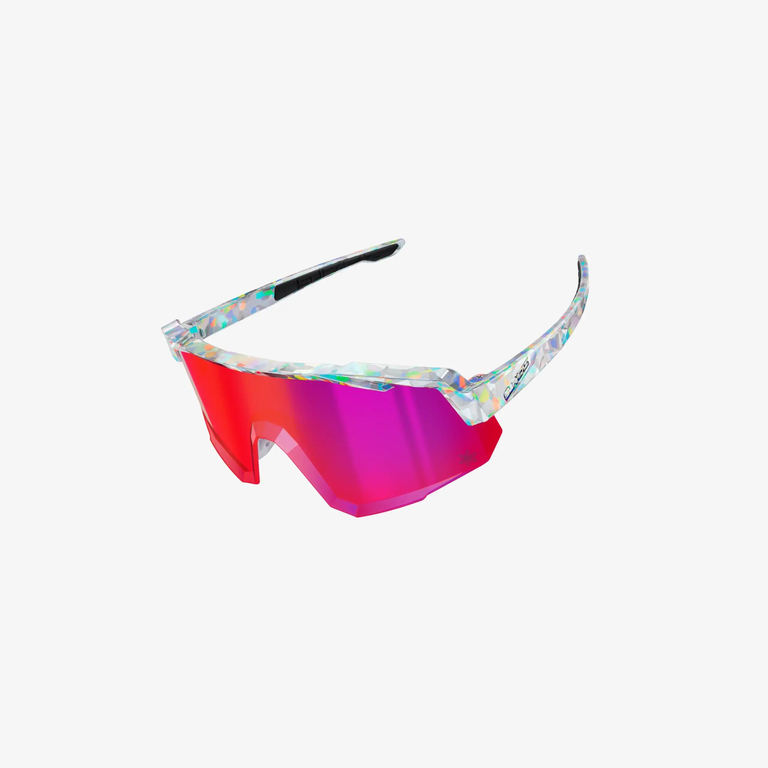 Gafas de Sol Supacaz-Orbitron-Chrome Atomic con Fire Lazer Lens 5/9