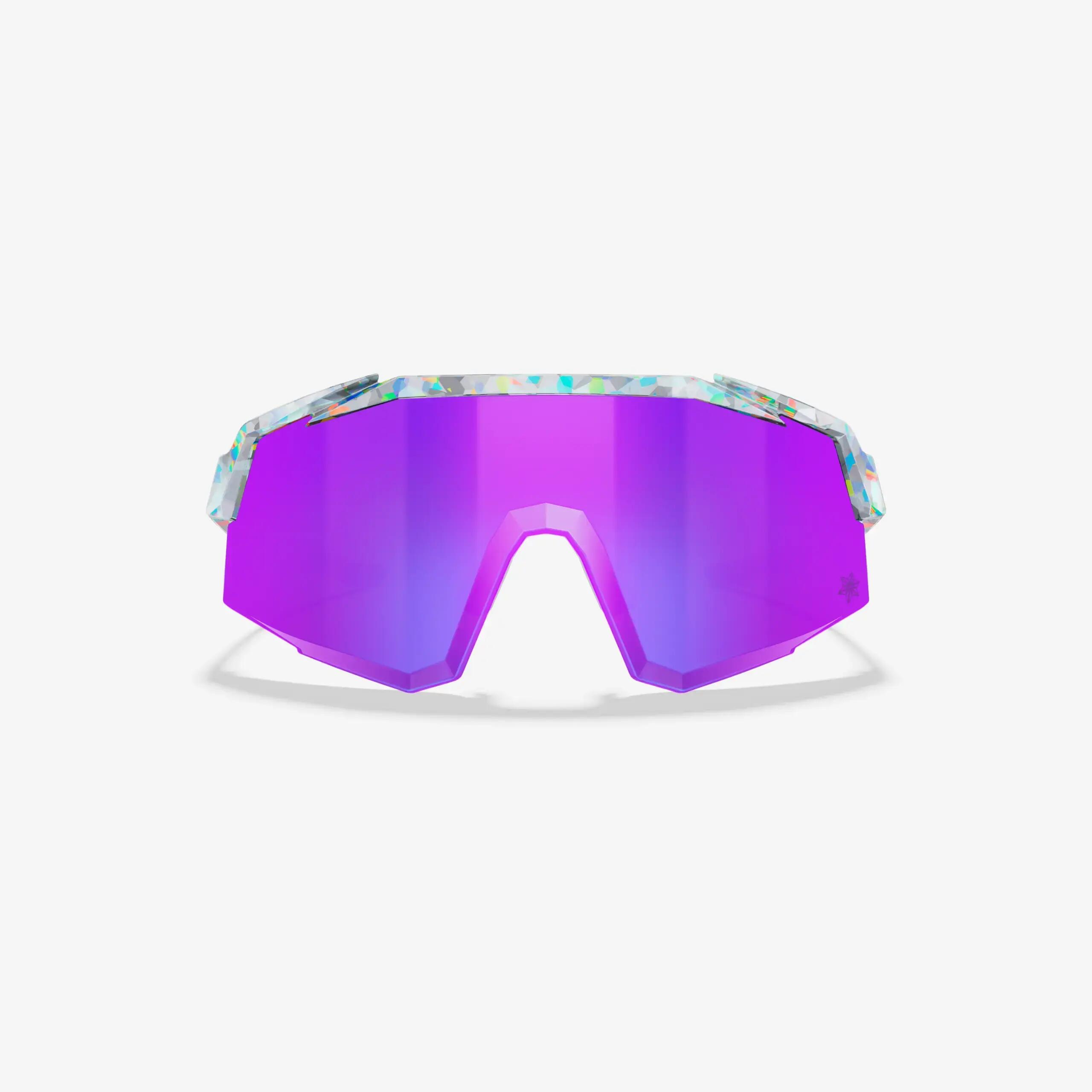 Supacaz Zonnebril-Orbitron-Chrome Atomic met Purple Kush Lazer Lens 2/9