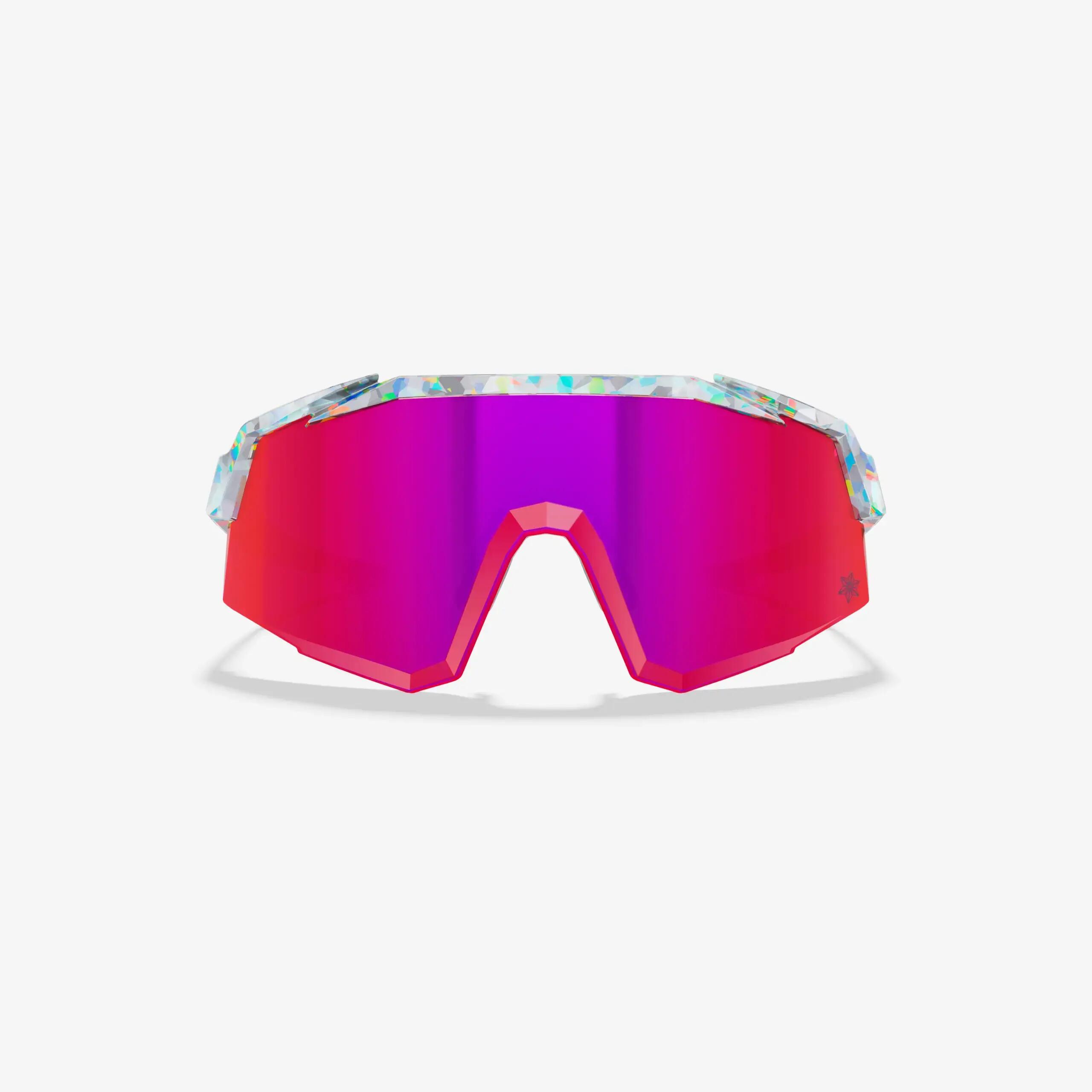 Gafas de Sol Supacaz-Orbitron-Chrome Atomic con Fire Lazer Lens 2/9