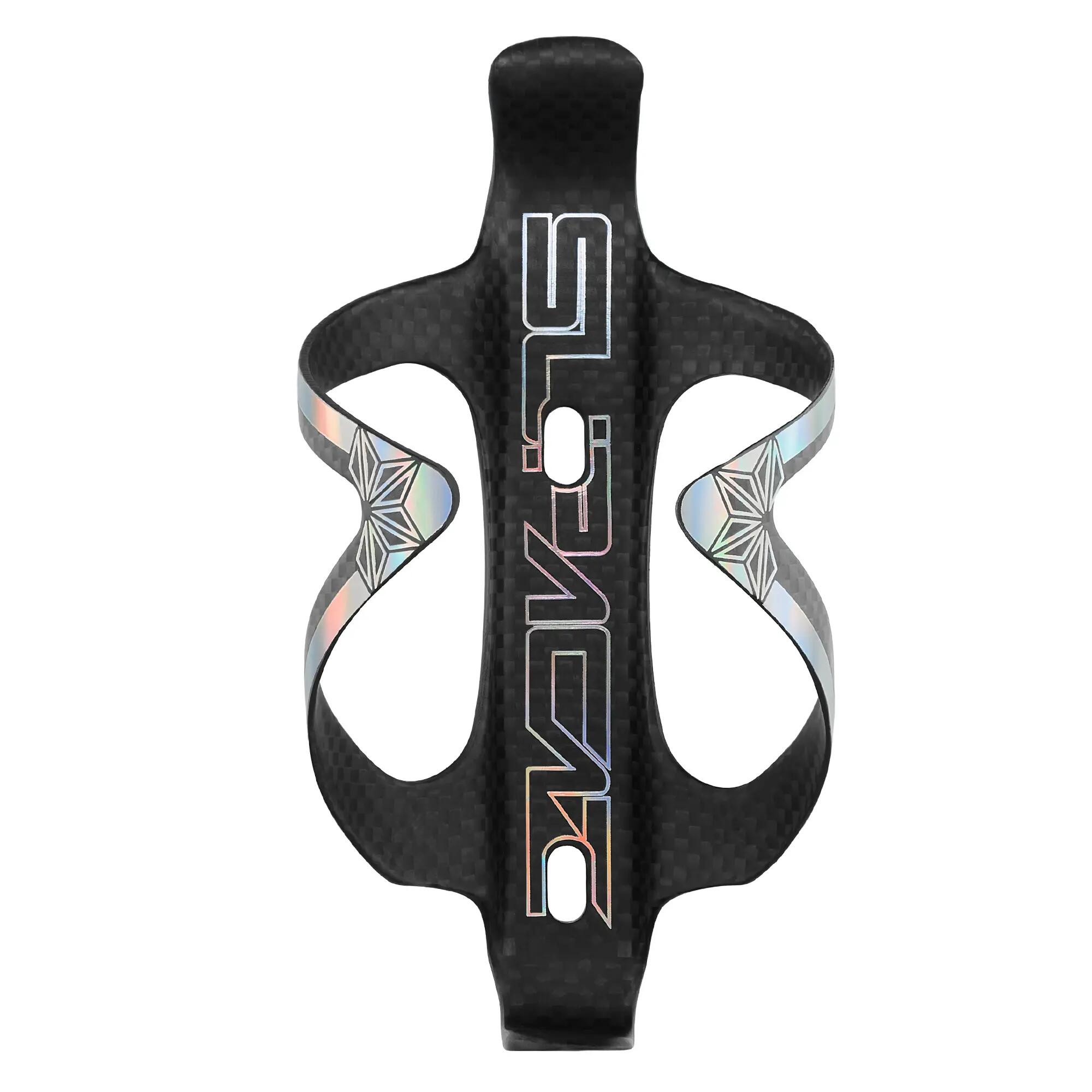 Supacaz Fly Cage Carbon Hologram-Porta-bidão para bicicleta 3/5