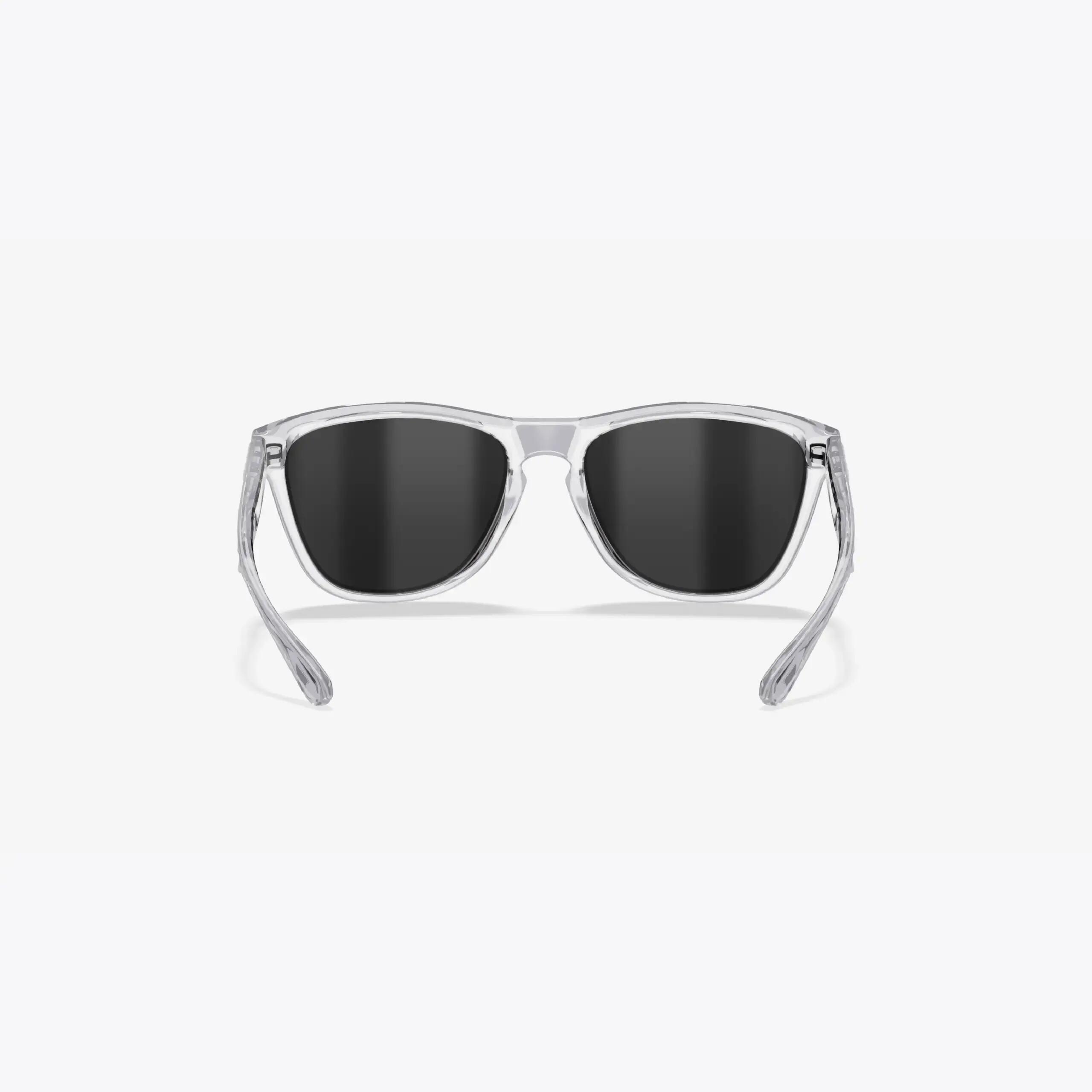 Gafas de Sol Supacaz-Cazual-Smoke con Platinum Lente Refractor+Chrome Side Plate 4/9