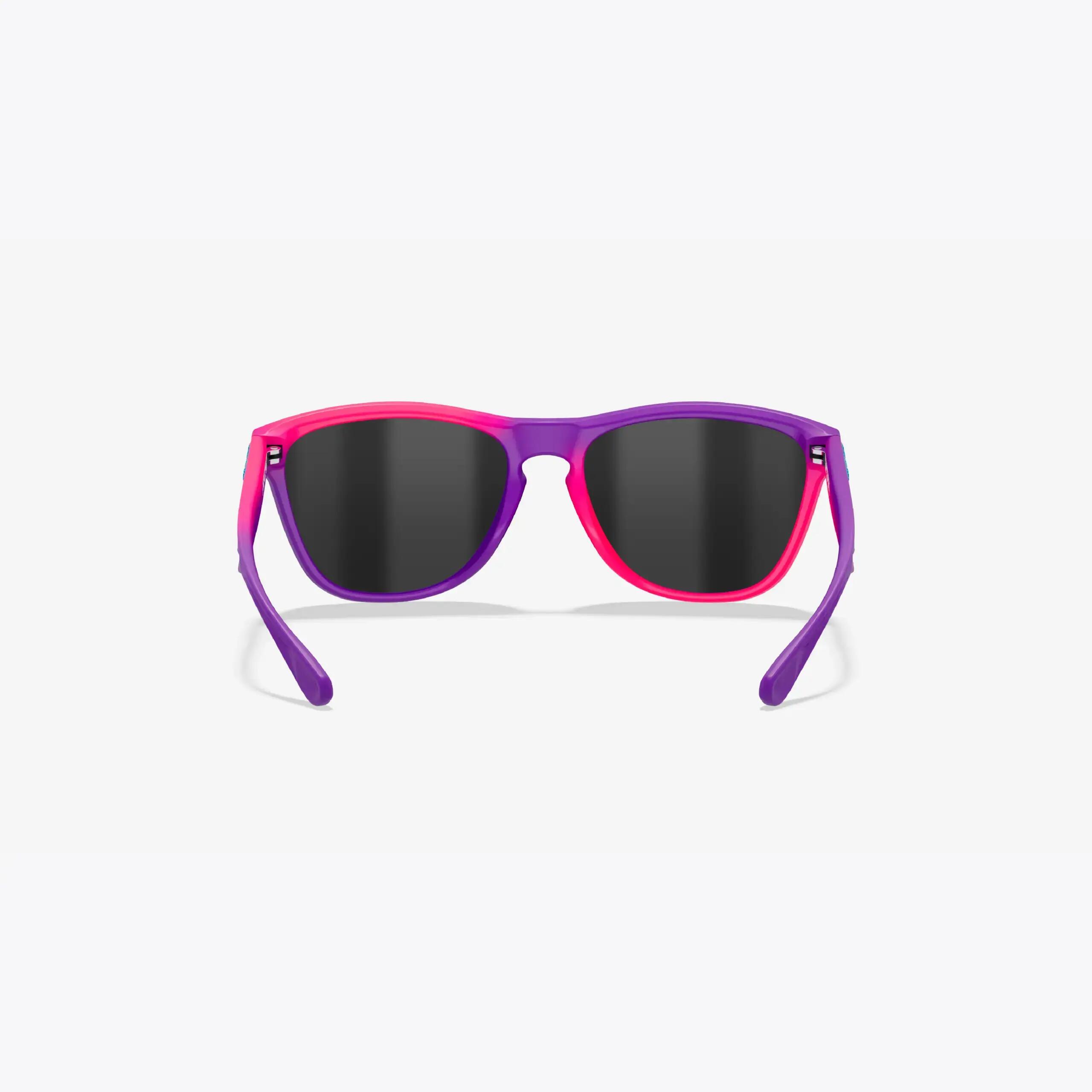 Óculos de Sol Supacaz-Cazual-Neon Pink/Purple Fader+Purple Kush Lente Refractor 4/9