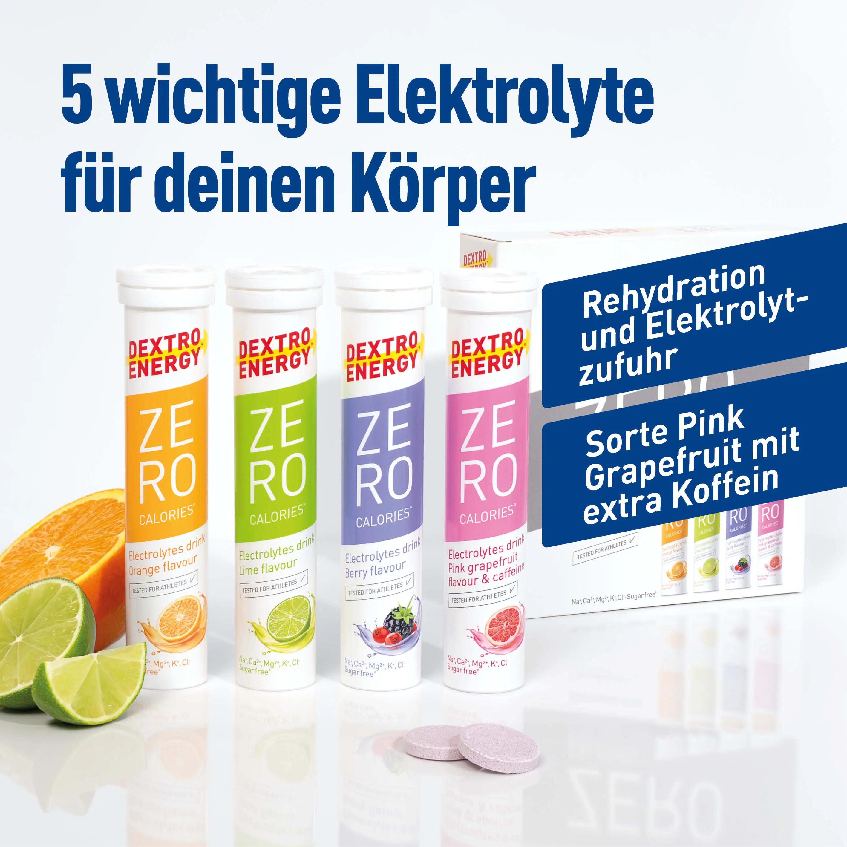 Zero Calories Elektrolyte ohne Zucker Tablets Mix Pack, 4er Pack 4/7