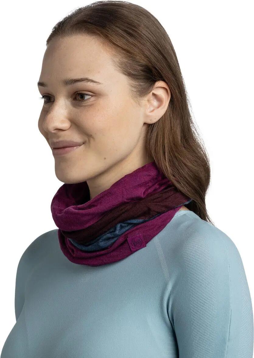 Braga de cuello Merino Move Unisex Buff Morado ÚNICA 3/7
