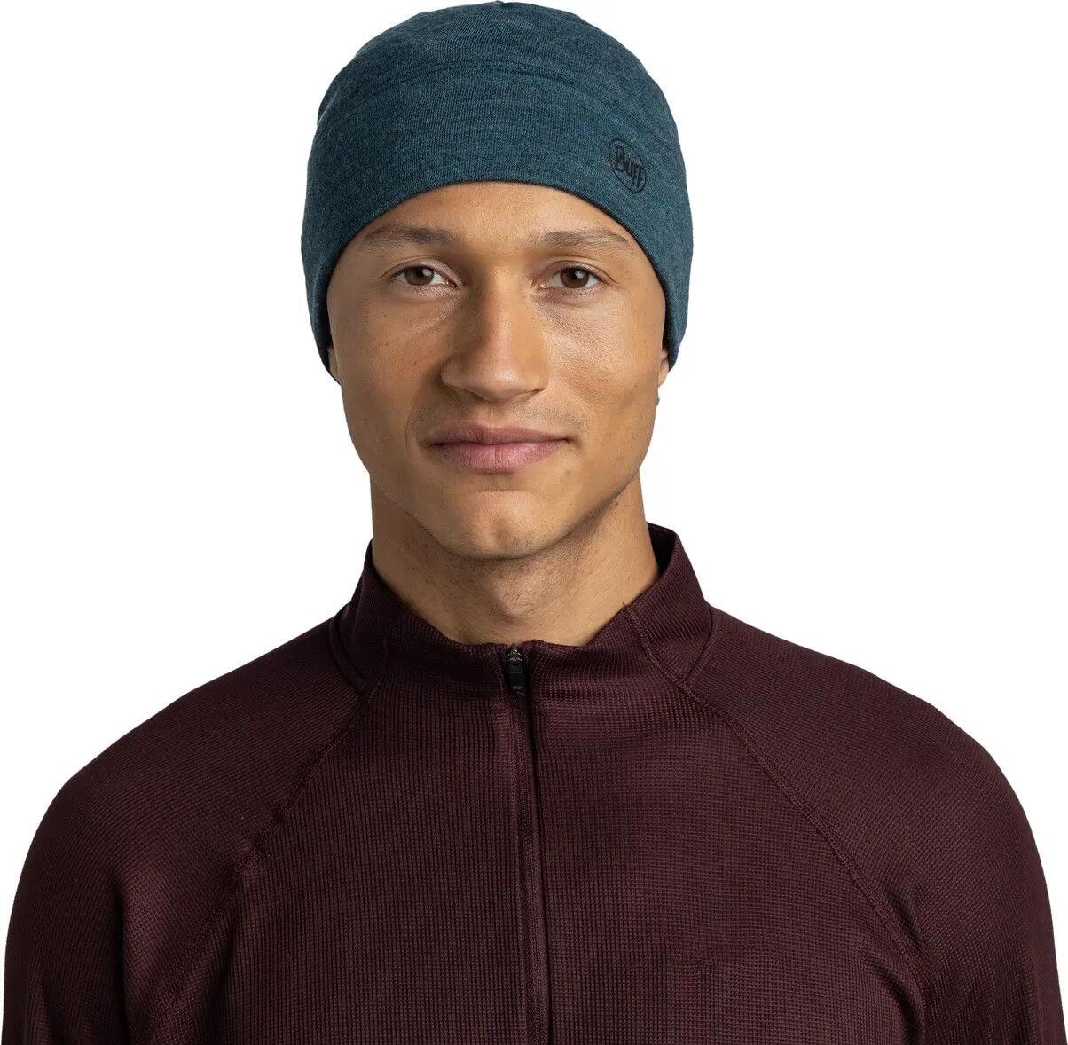 Gorro Buff Merino Midweight Azul 3/7