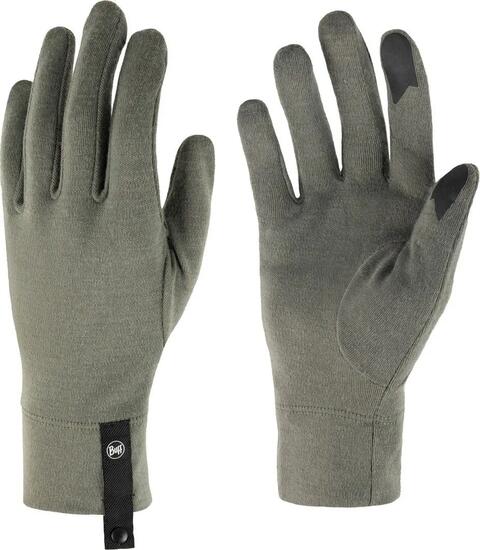 Merino Midweight Gloves M grün - GW khaki