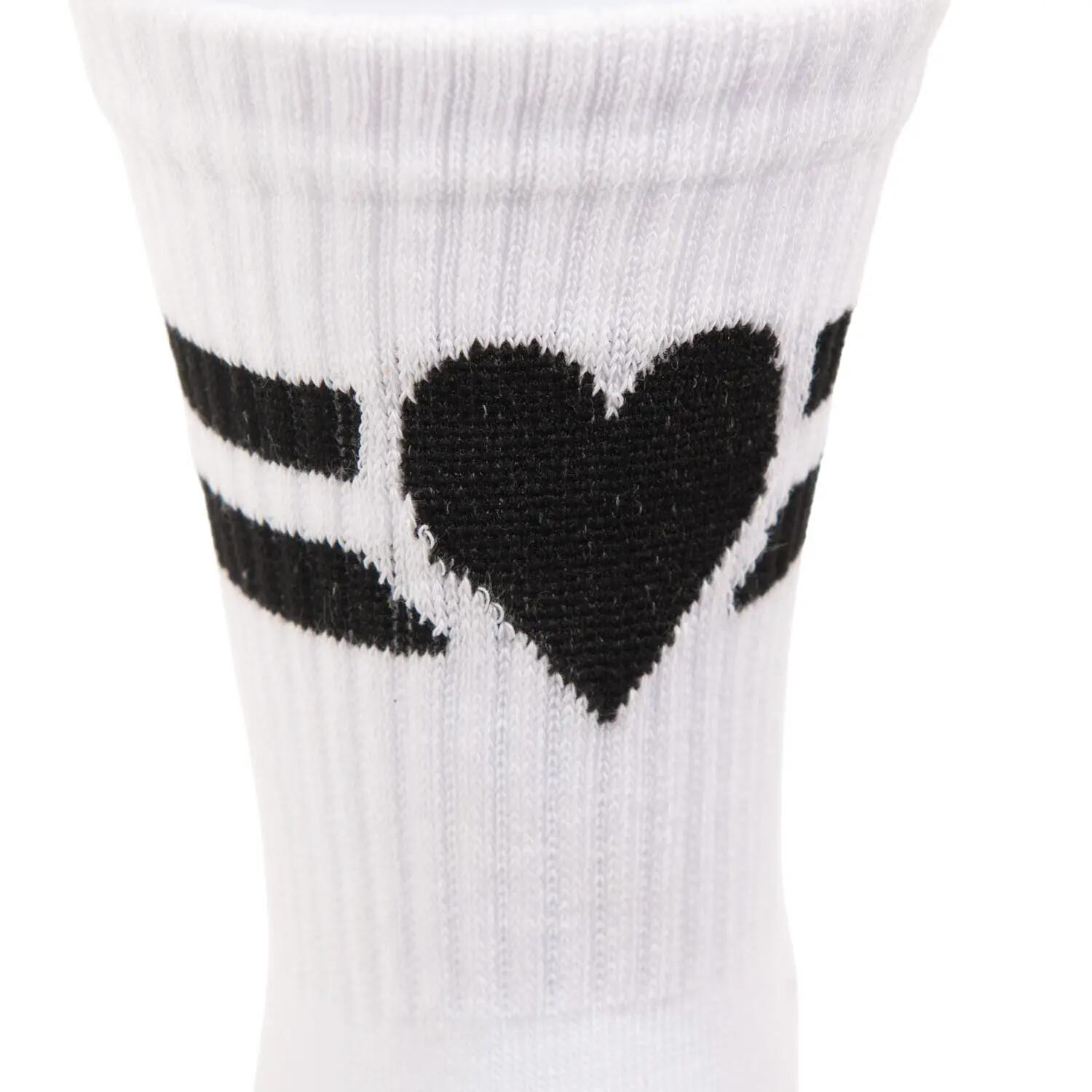 Chaussettes de Pilates bodhi CŒUR blanc/noir | taille S (EU 36-38,5) 4/4