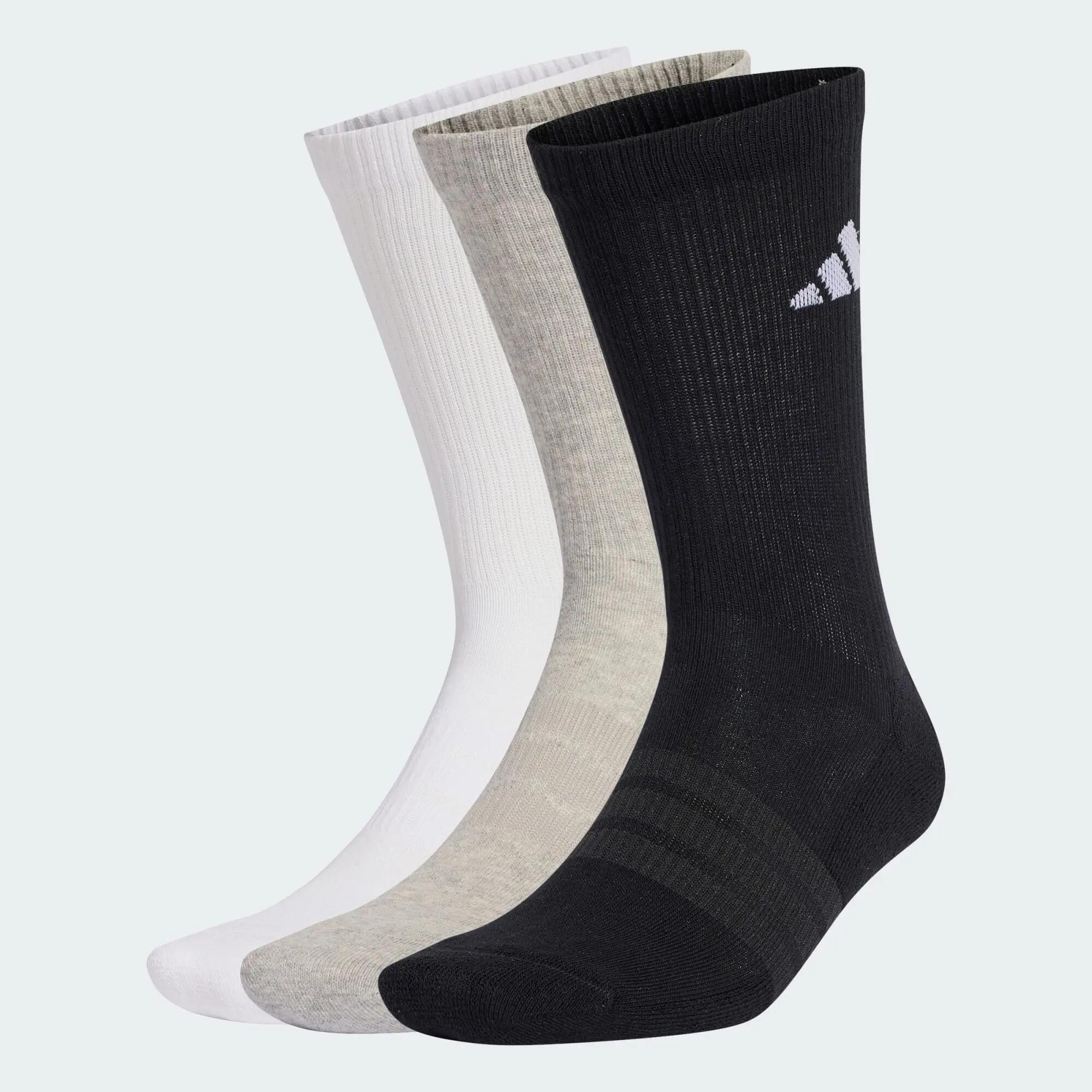PONOŽKY CUSHIONED SPORTSWEAR CREW - 3 PÁRY V BALENÍ 5/5