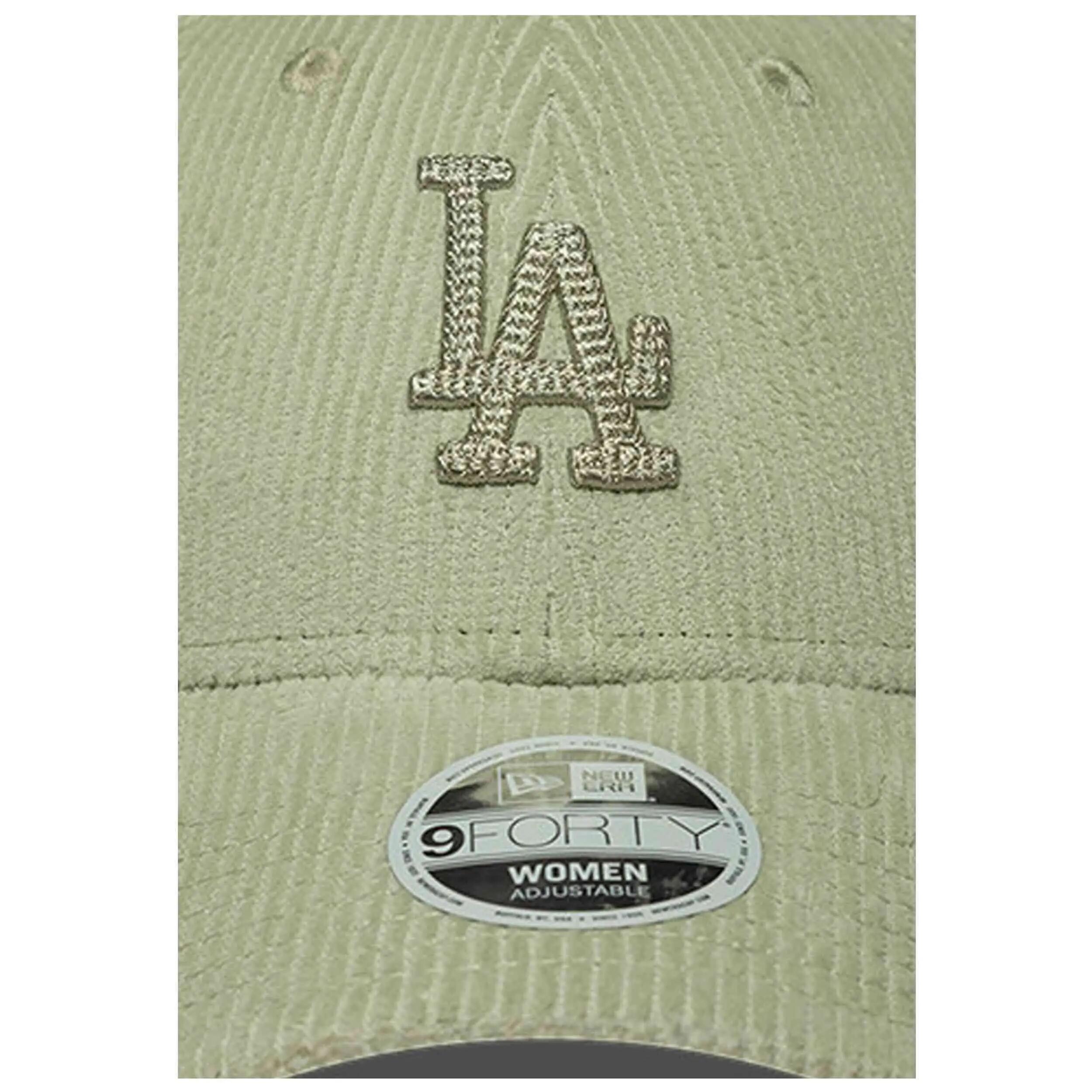 Boné New Era modelo Los Angeles Dodgers MLB 9FORTY para mulheres 4/4
