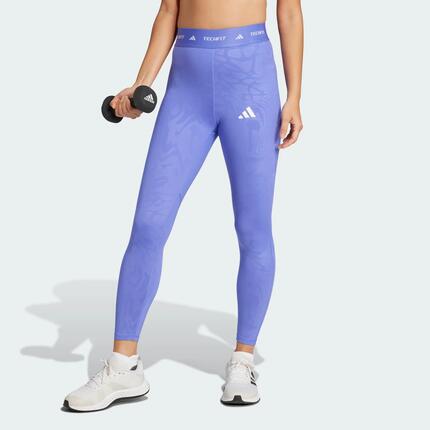 TECHFIT Printed 7/8-Leggings