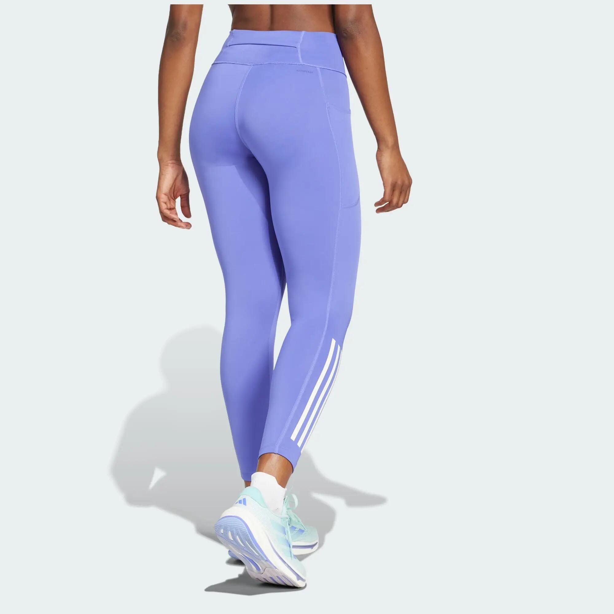 Legíny adidas DailyRun 3-Stripes 7/8 3/5