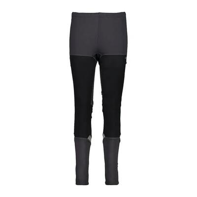 Lange broek - hardlopen - dames - 39t1246 - 4-way stretch, ademend - antraciet