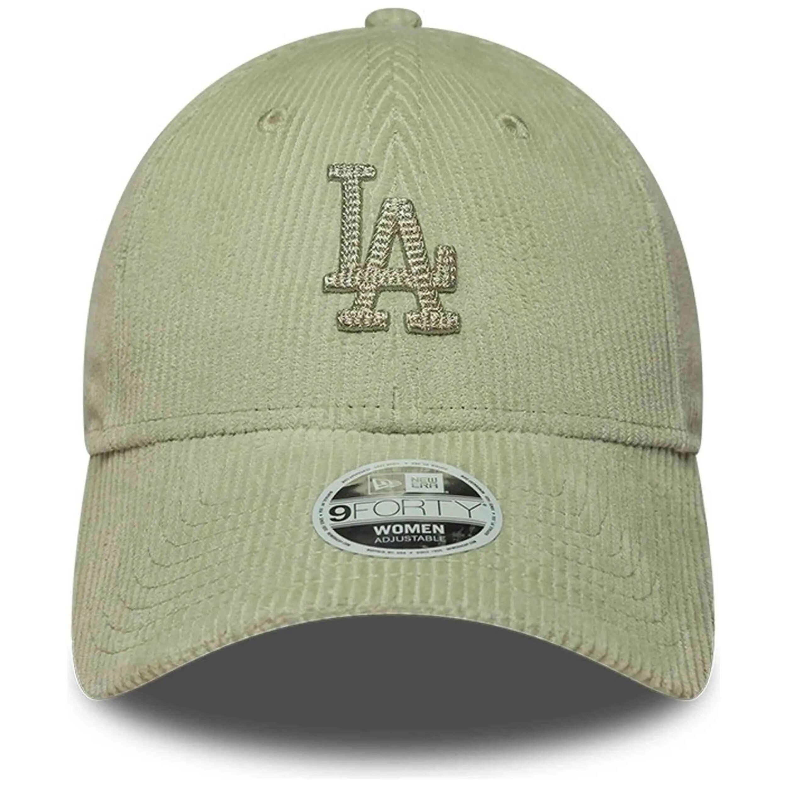 Boné New Era modelo Los Angeles Dodgers MLB 9FORTY para mulheres 2/4