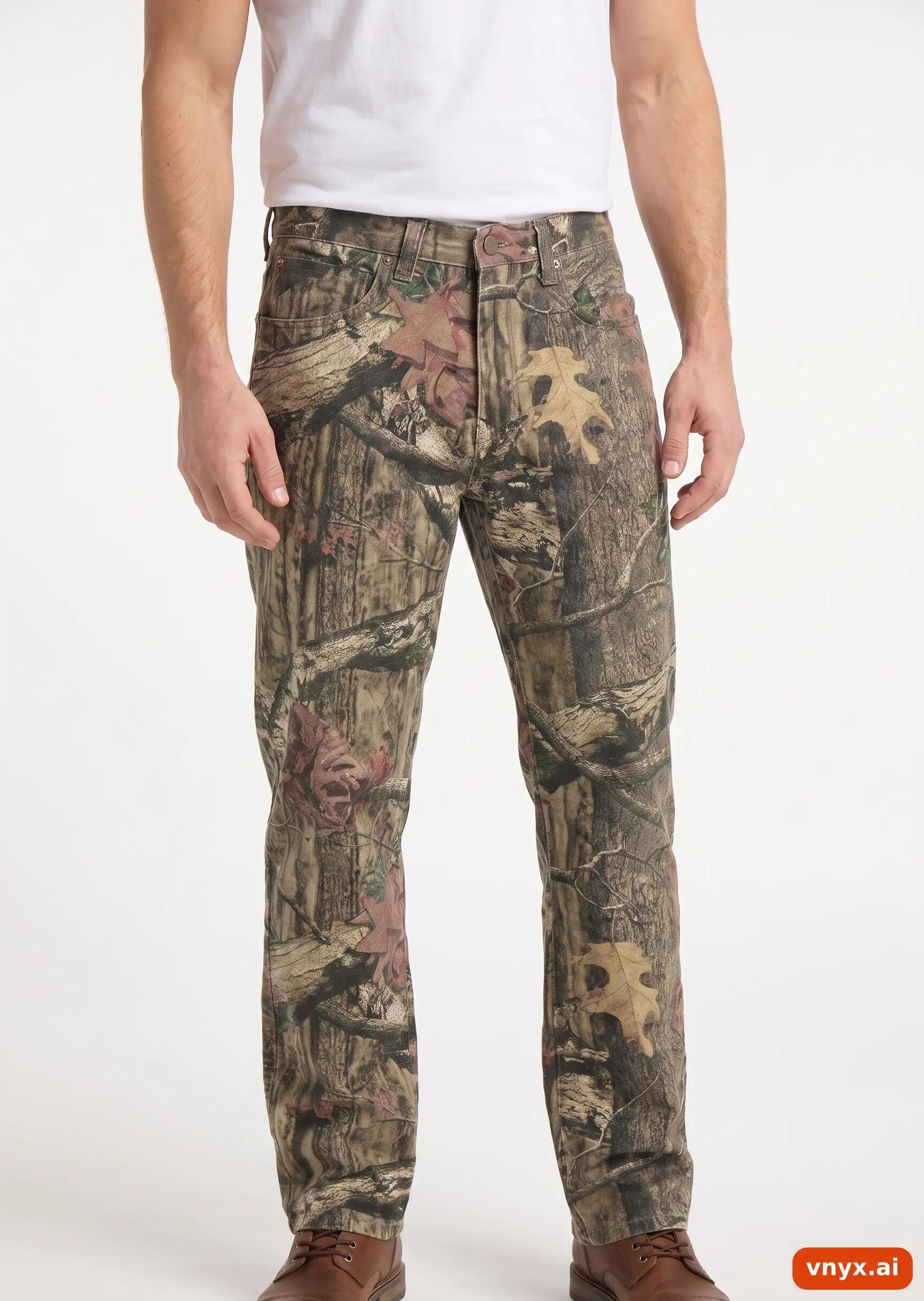 Second Life - Vintage Mossy Oak Camouflage Trousers Men 29 30 5/5