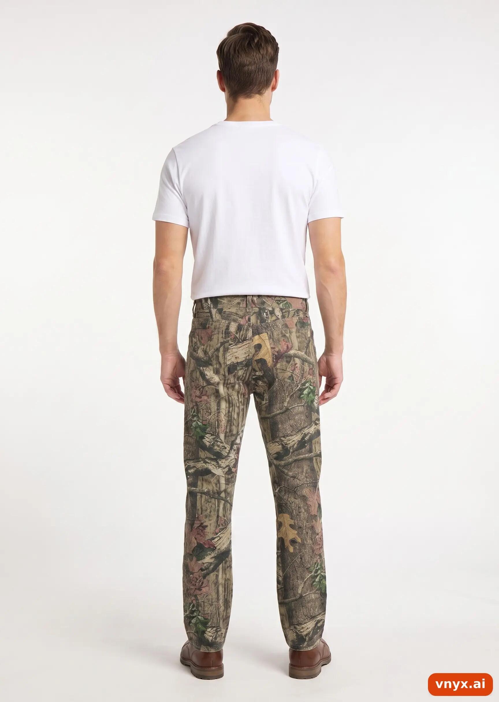 Second Life - Vintage Mossy Oak Camouflage Trousers Men 29 30 4/5
