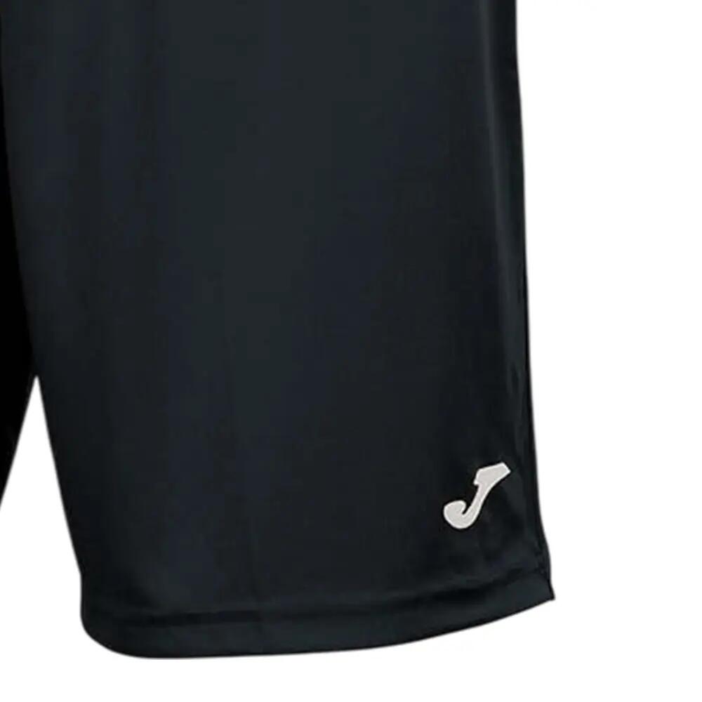 Childrens/Kids Nobel Logo Shorts (Black) 3/3