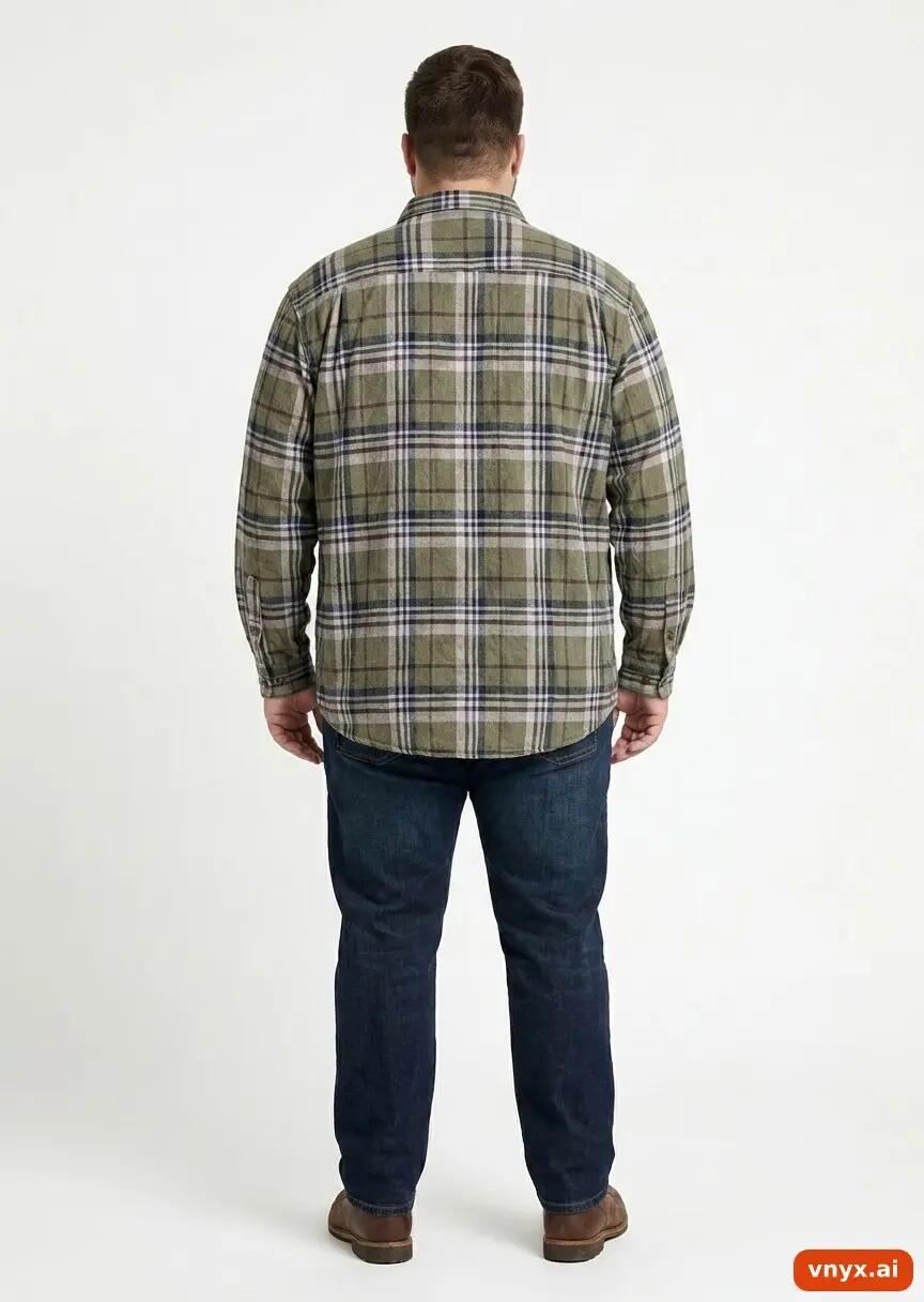 Second Life - Vintage Carhartt Green Casual Shirts Men XXL 3/5