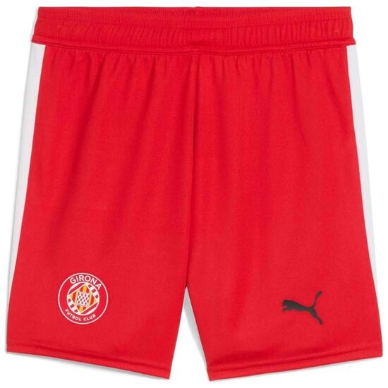Short Puma modèle Girona FC Replica "Rojo" pour unisexe enfants