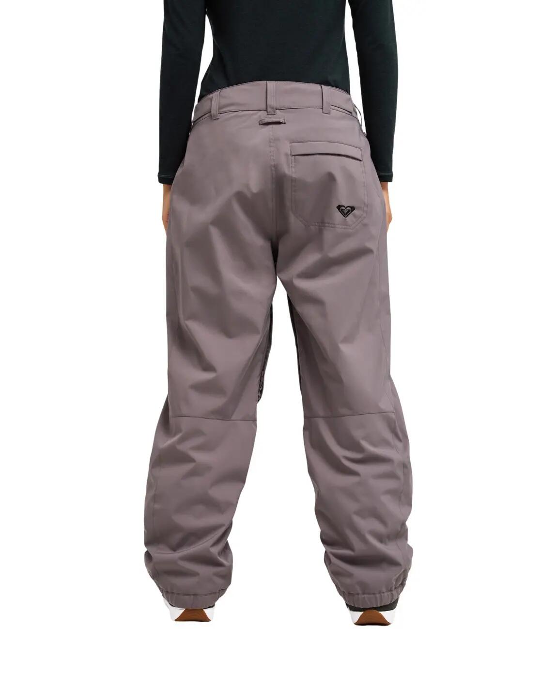 Technische Snow-Hose STEEPLAND Grau Damen 2/4