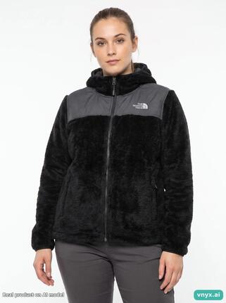 Second Life - Vintage The North Face Timeless Black Fleece Jacket Women XL